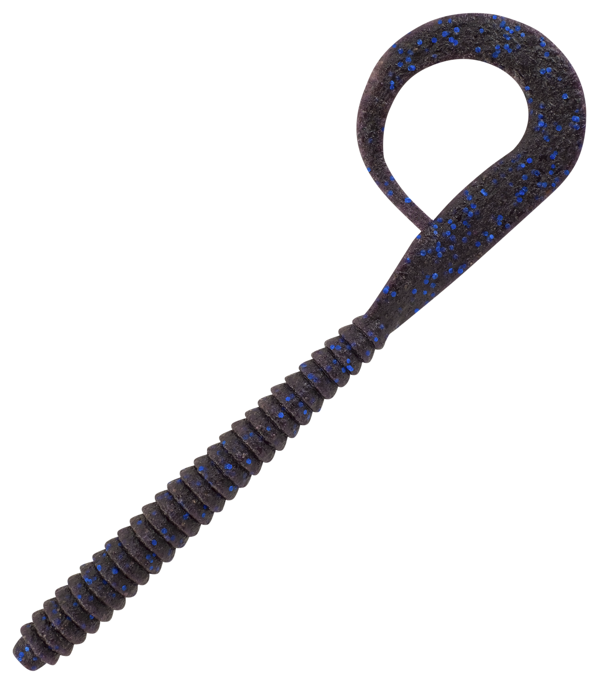 Berkley PowerBait MaxScent Kingtail Worm - Blue Fleck - 8''