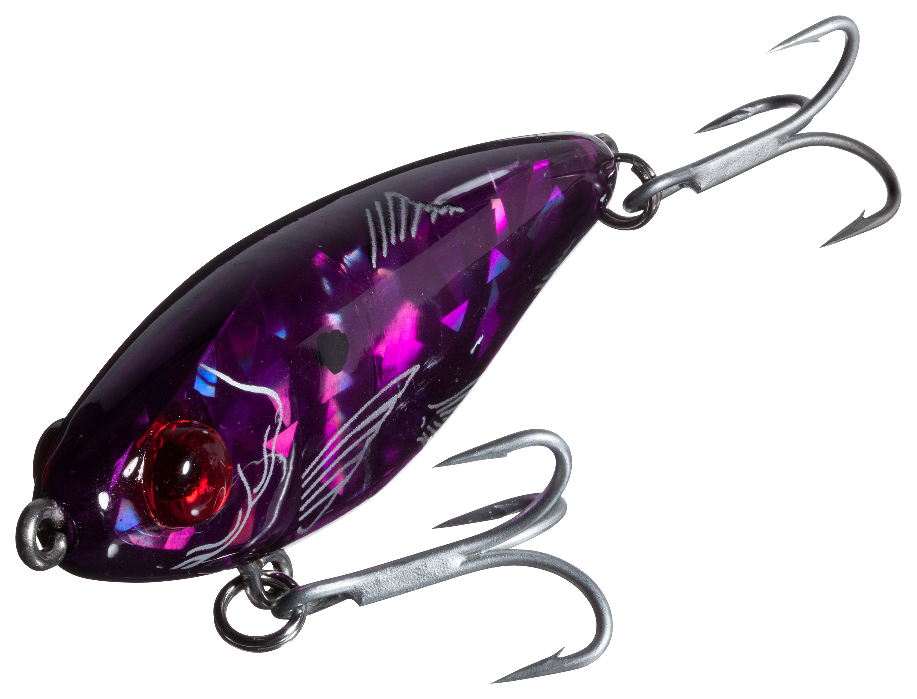 L&S Bait MirrOdine 2-5/8 In. Lure, Fluorescent Hot Pink/Chartreuse Belly