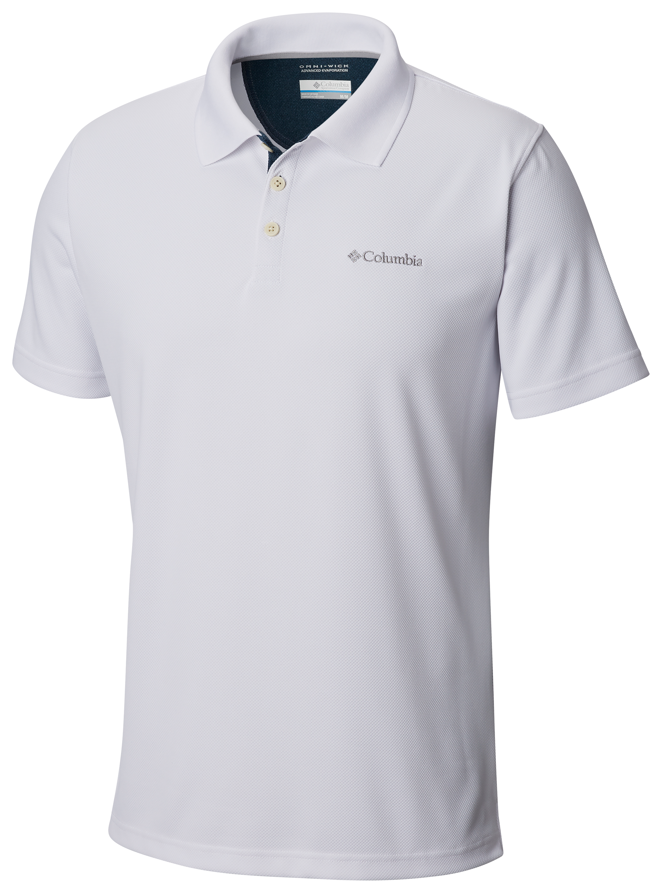 Image of Columbia Utilizer Short-Sleeve Polo for Men - White