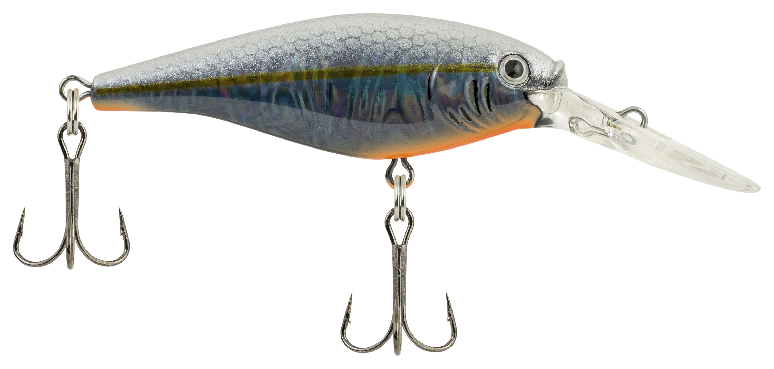 Image of Berkley Flicker Shad Crankbait - 2'' - Slick Black Pearl