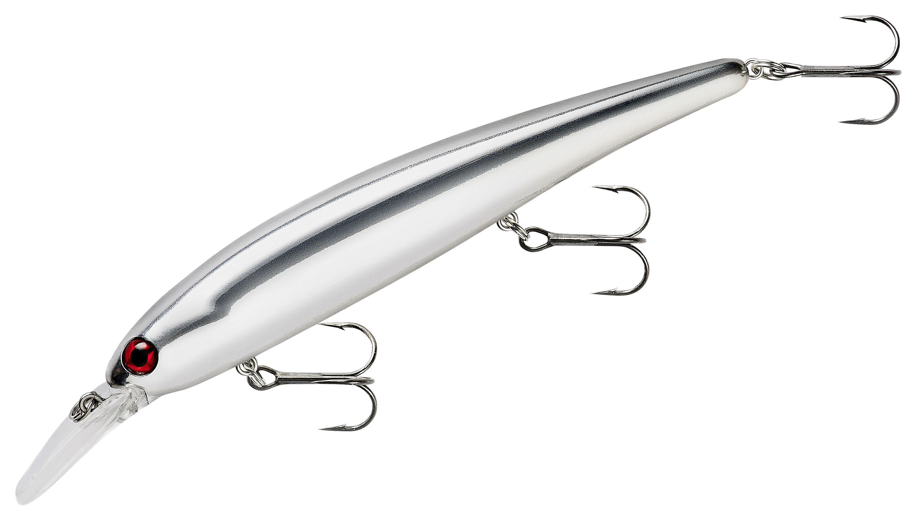 Image of Bandit Lures Walleye Shallow Crankbait - 4-3/4'' - Chrome Red Eye