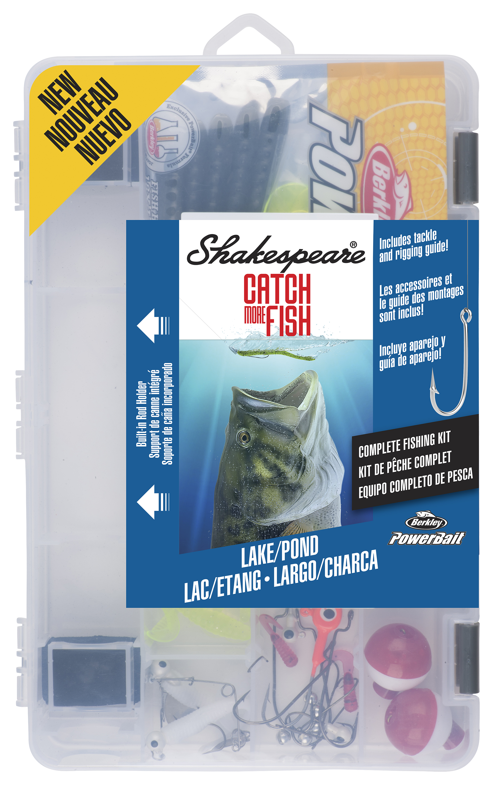 Shakespeare Lake/Pond Tackle Box Kit
