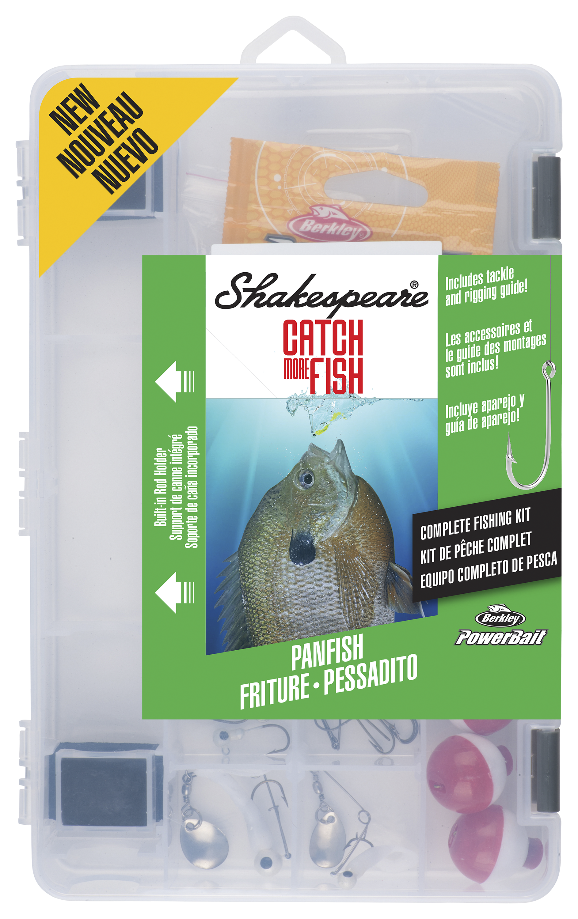 Shakespeare Panfish Tackle Box Kit