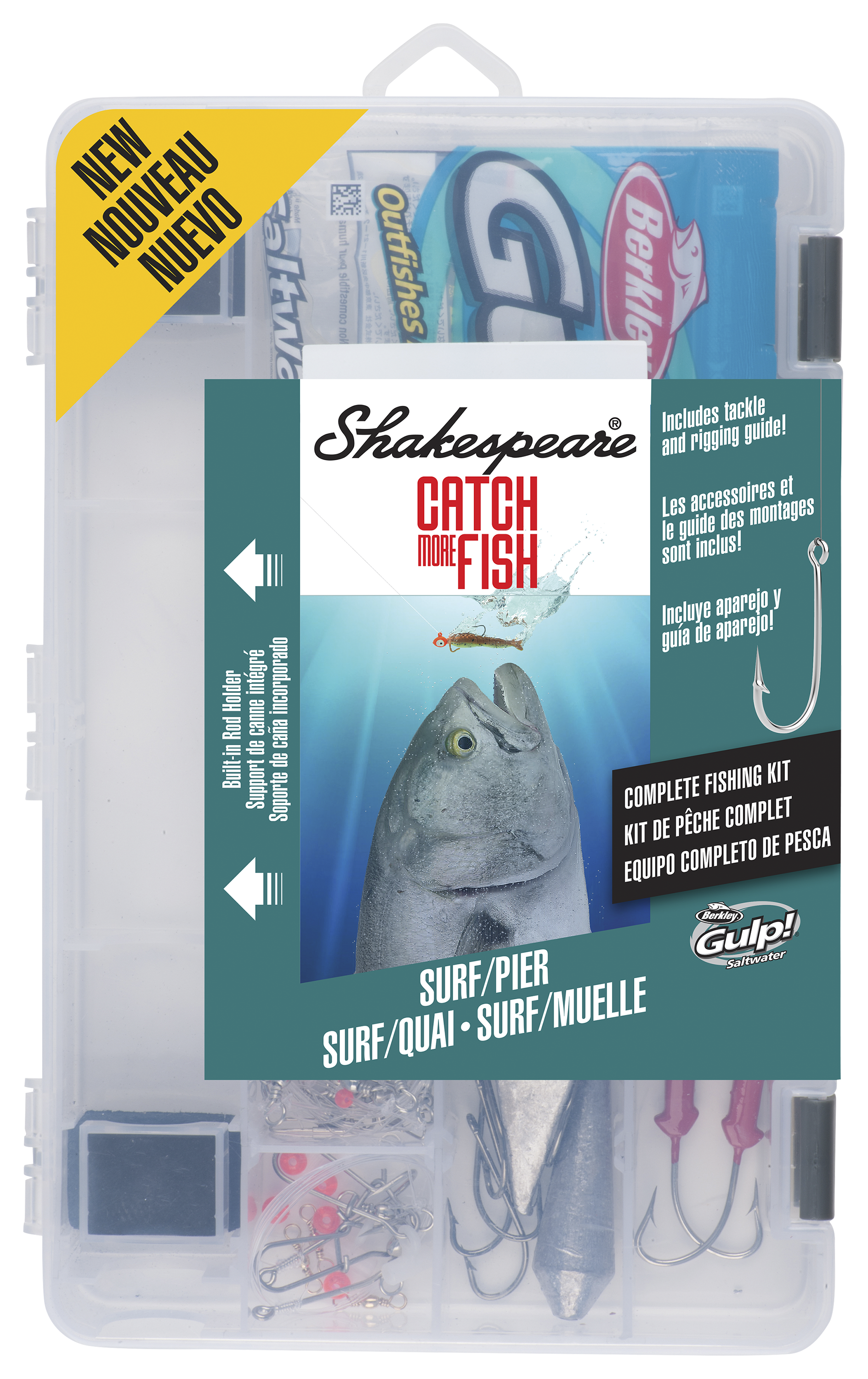 Shakespeare Complete Fluke/Flounder Tackle Box Kit
