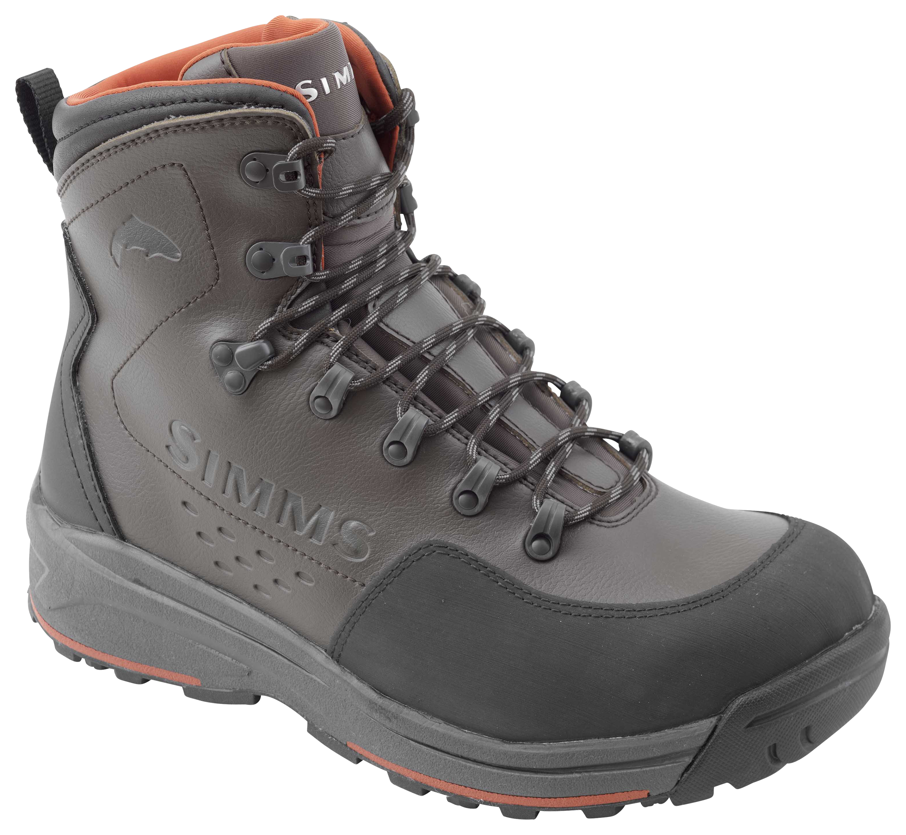Simms Freestone Wading Boots for Men - Dark Olive - 10 EEE