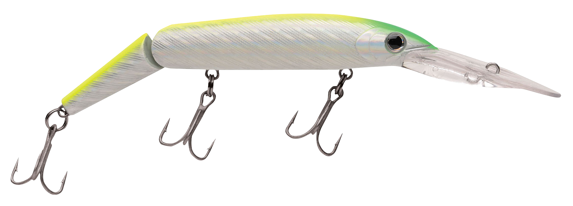 P-Line Predator Minnow Universal Hard Fishing Bait, Rainbow Trout, 5 1/2,  Hard Baits 