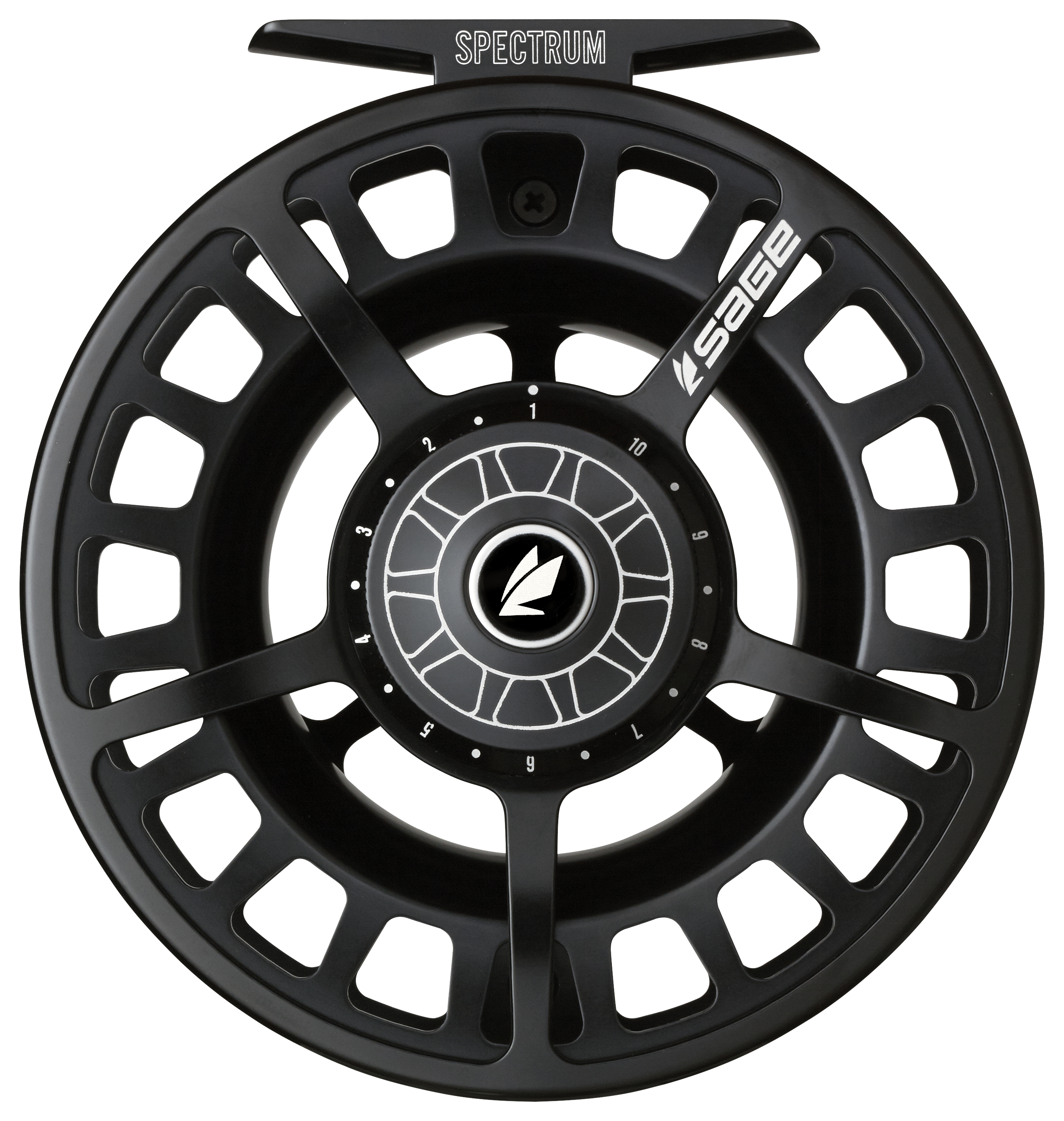Image of Sage Spectrum Fly Reel - Black - 9/10