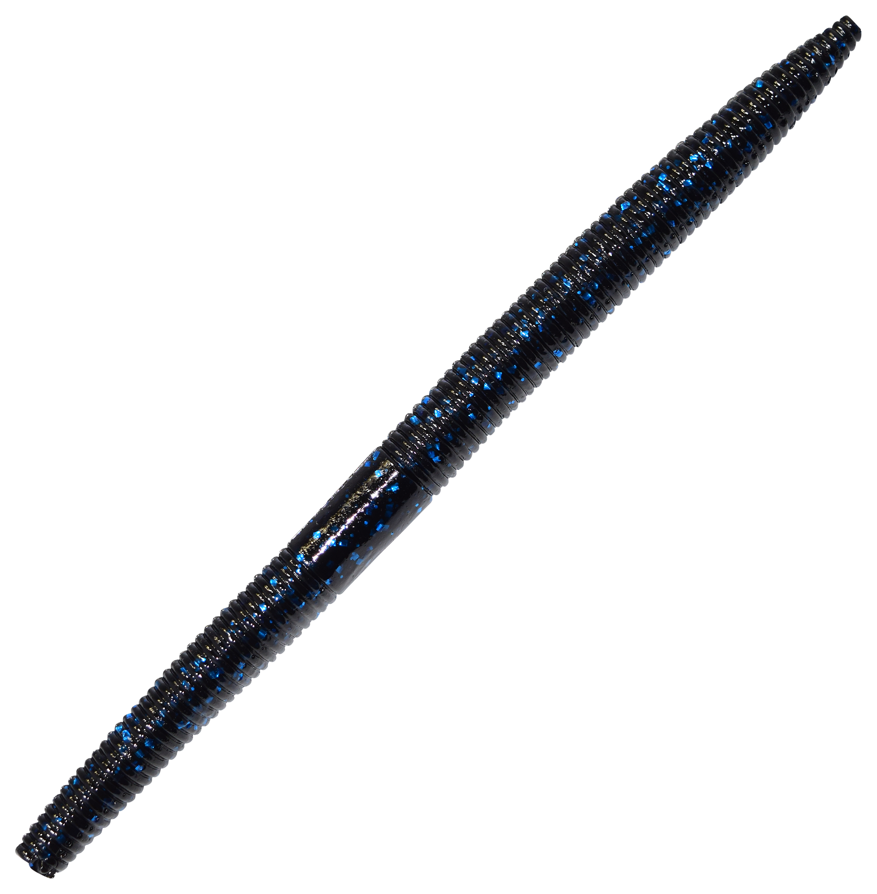 Gambler Fat Ace Stick Bait - Black/Blue Flake - 7"
