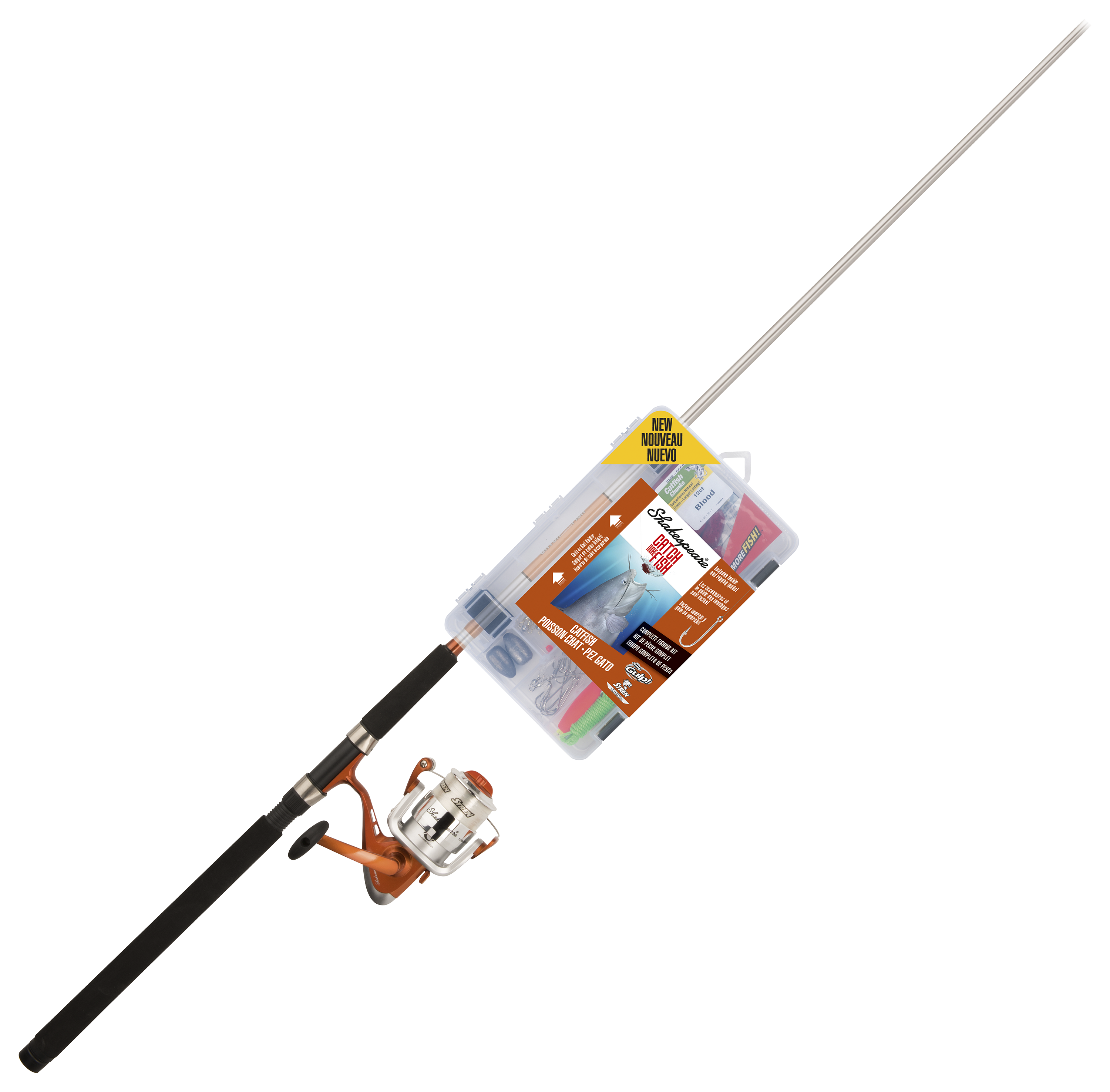 Shakespeare Catch More Fish Spinning Rod And Reel Combo For, 41% OFF