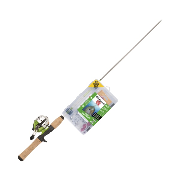 Shakespeare Catch More Fish Spincast Rod and Reel Combo for Panfish - Model CMF2PANFISHSC