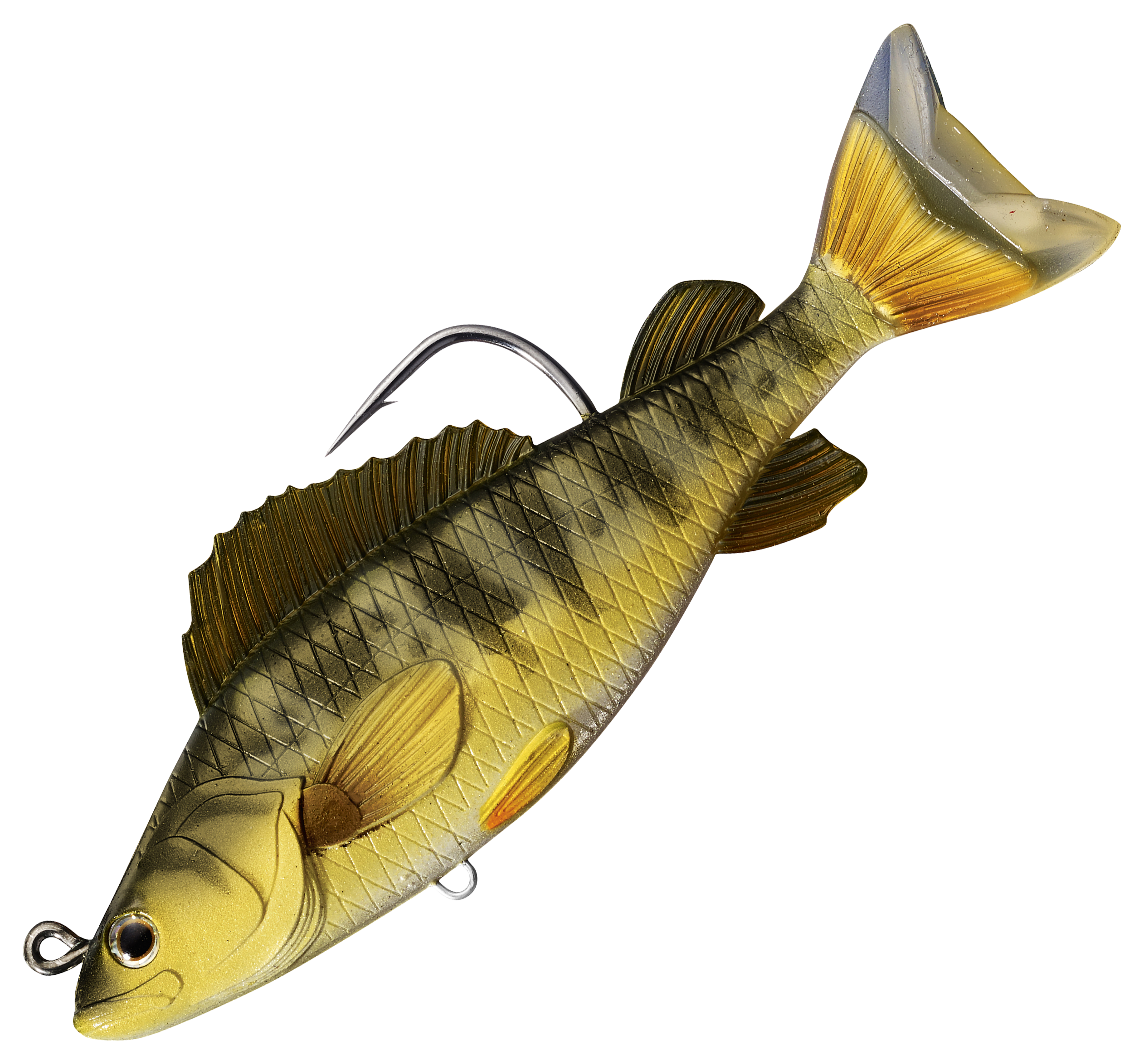 LiveTarget Yellow Perch Swimbait 4 1/2 inch Gold Olive