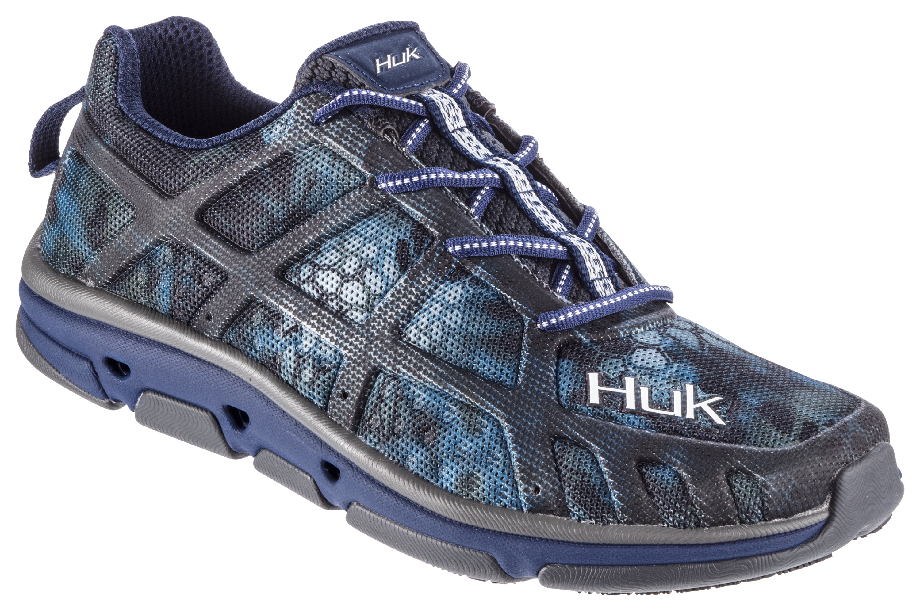 Huk Blue Boots for Men