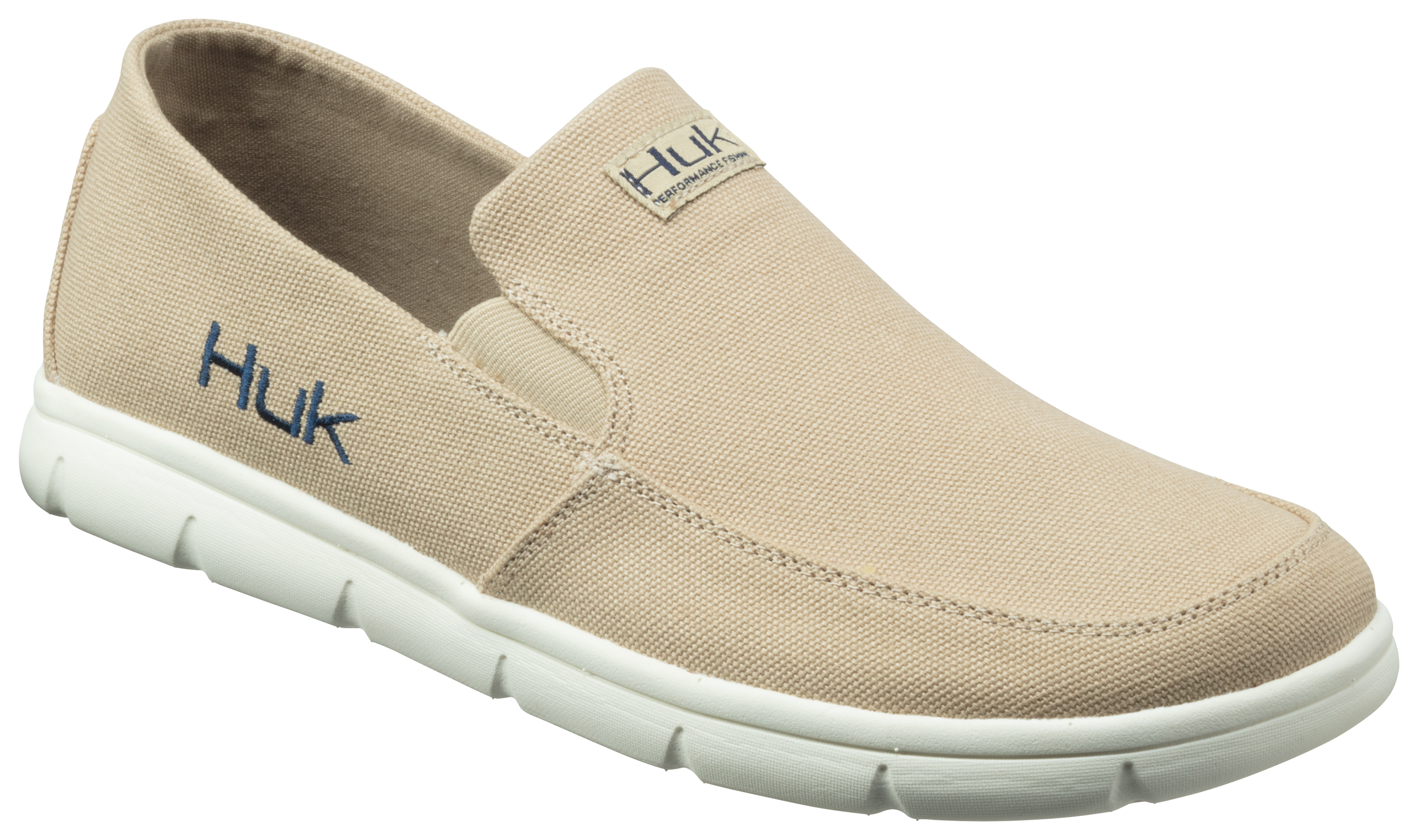 HUK Performance Brewster Slip-on Wet Traction Fishing Deck Shoes mens Boat  Shoe