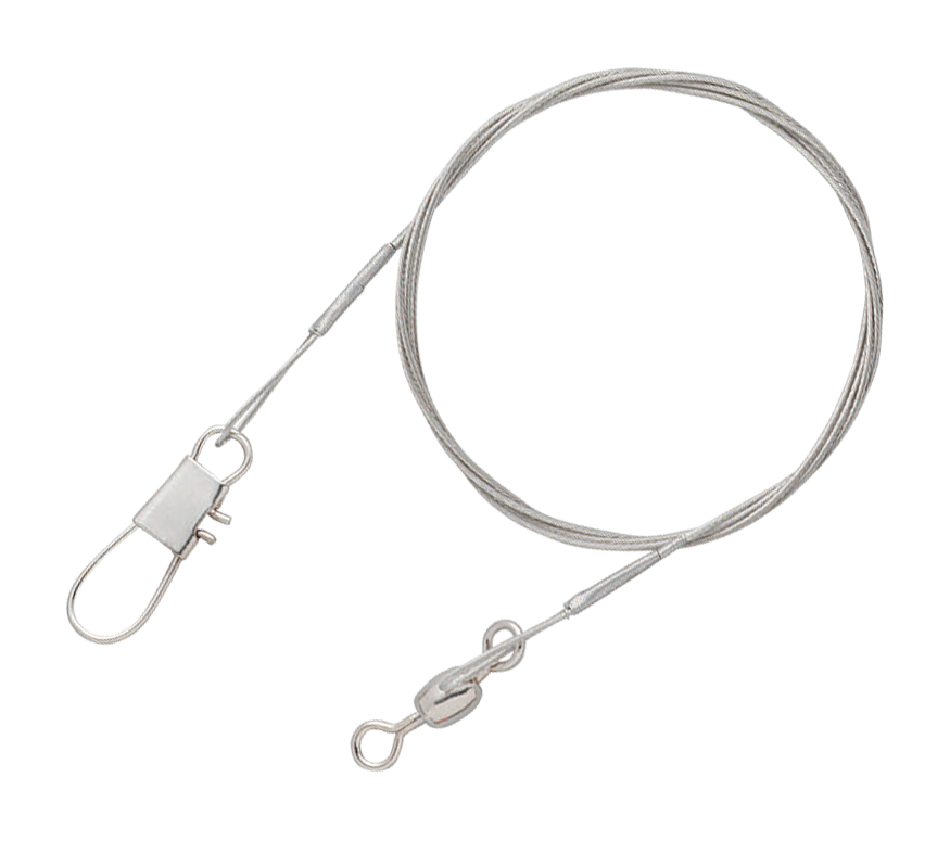 Offshore Angler Nylon-Coated Wire Leaders - Silver