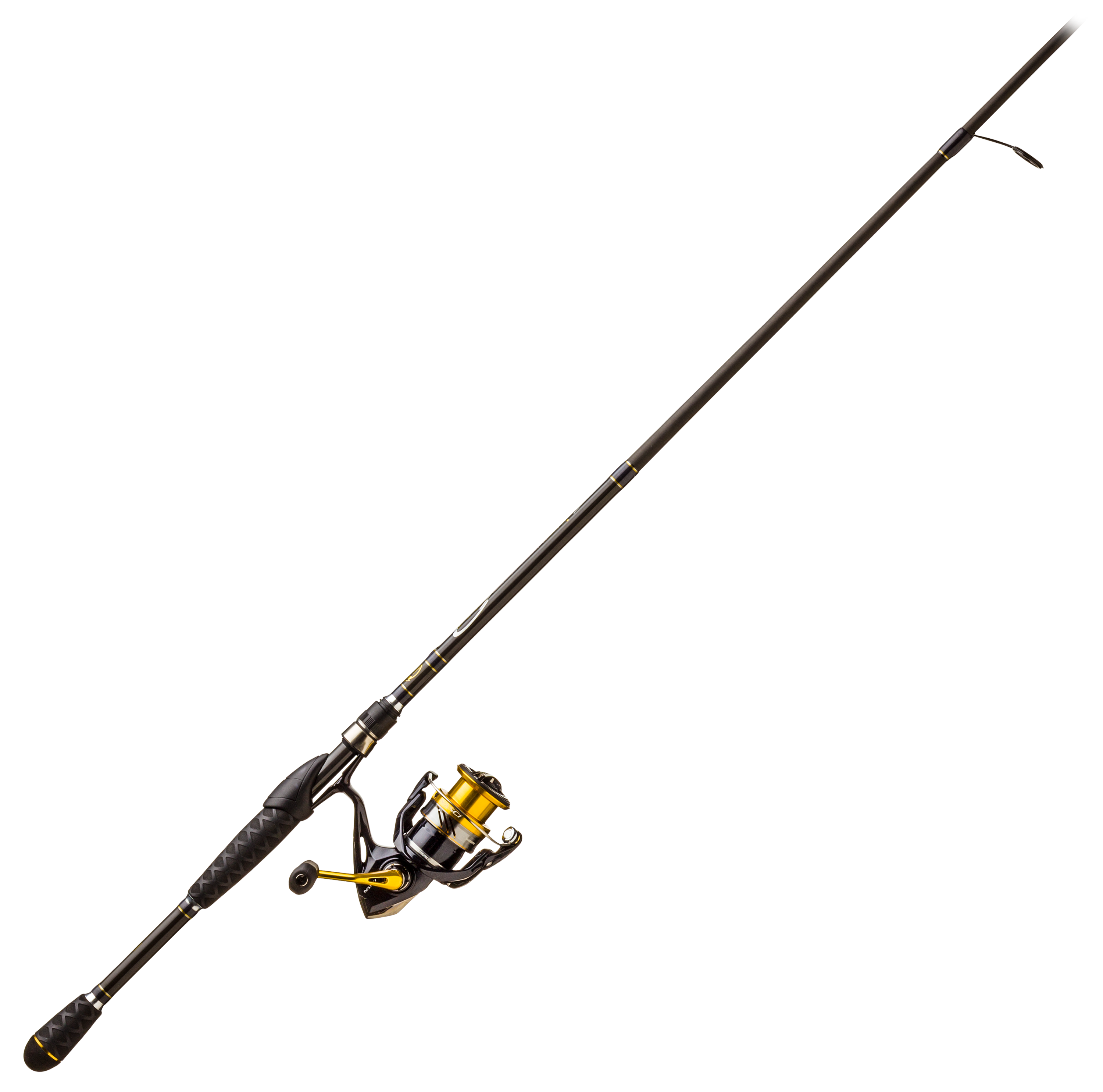 Shimano Nasci Bass Pro Shops Pro Qualifier 2 Spinning Rod and Reel Combo - Model NAS4000XGFB PQL76MHS