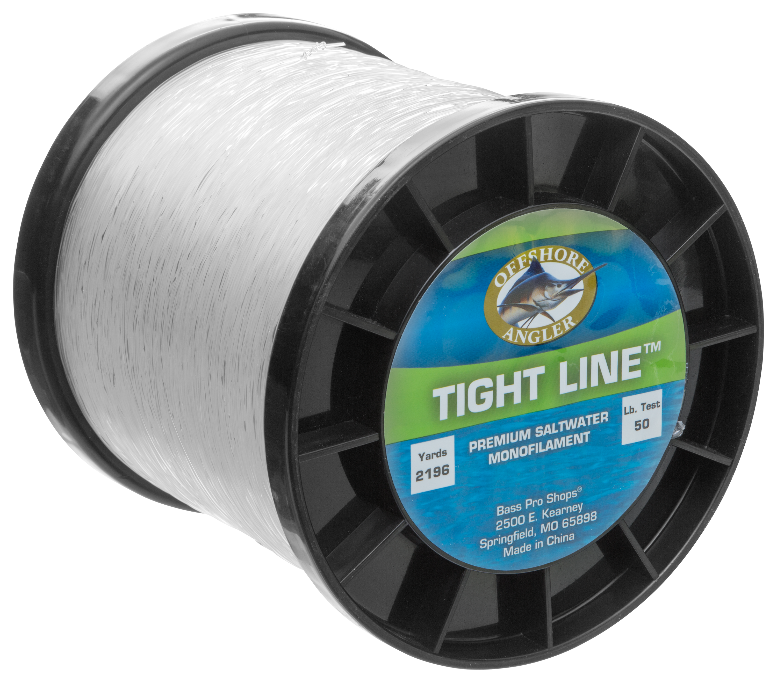 Offshore Angler Tight Line 2-lb. Spool Premium Monofilament Line - Yellow