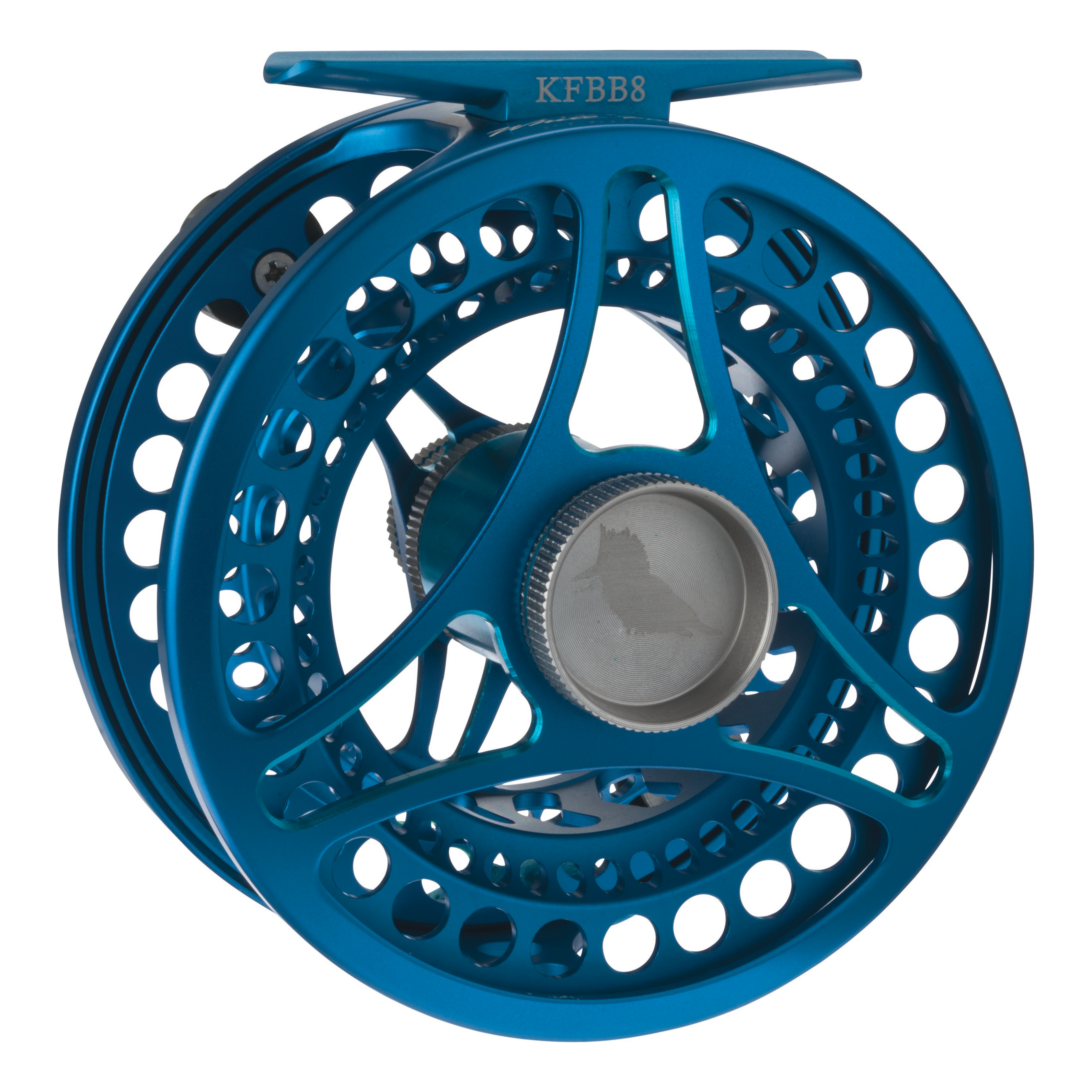 White River Fly Shop Kingfisher Fly Reel - 9/10 Line Wt. - Matte Blue