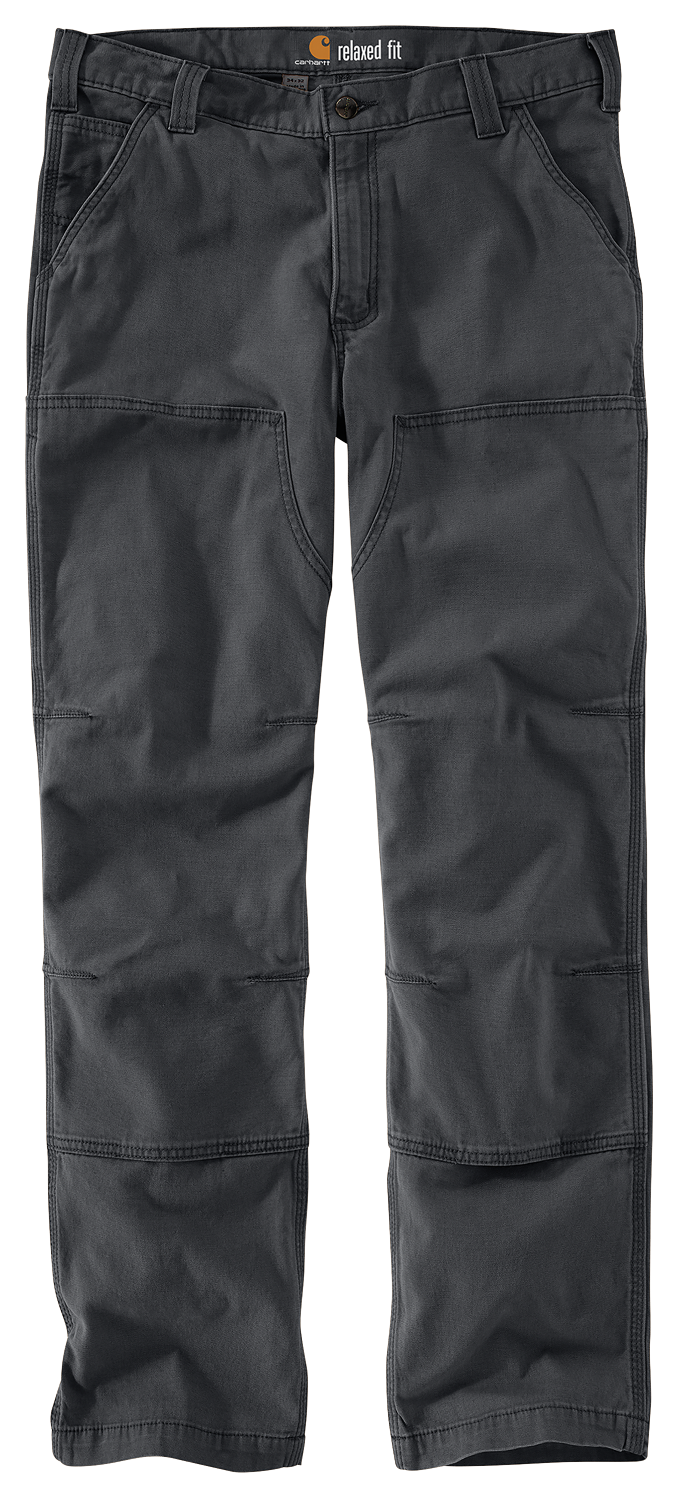Carhartt Rugged Flex Relaxed-Fit Canvas Double-Front Utility Work Pants for Men                                                 