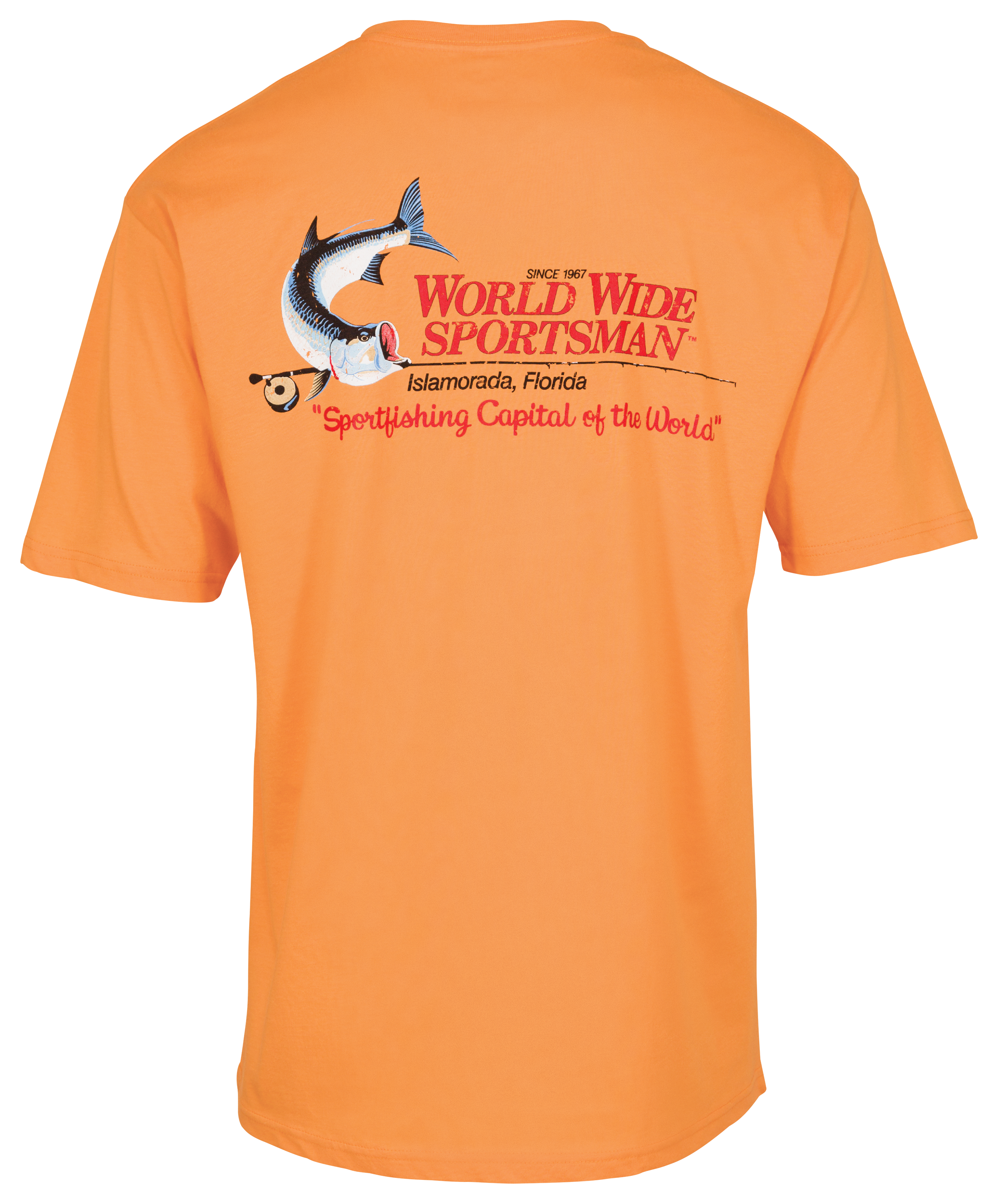 World Wide Sportsman Distressed Logo True Fit Short-Sleeve T-Shirt for Men  | Bass Pro Shops