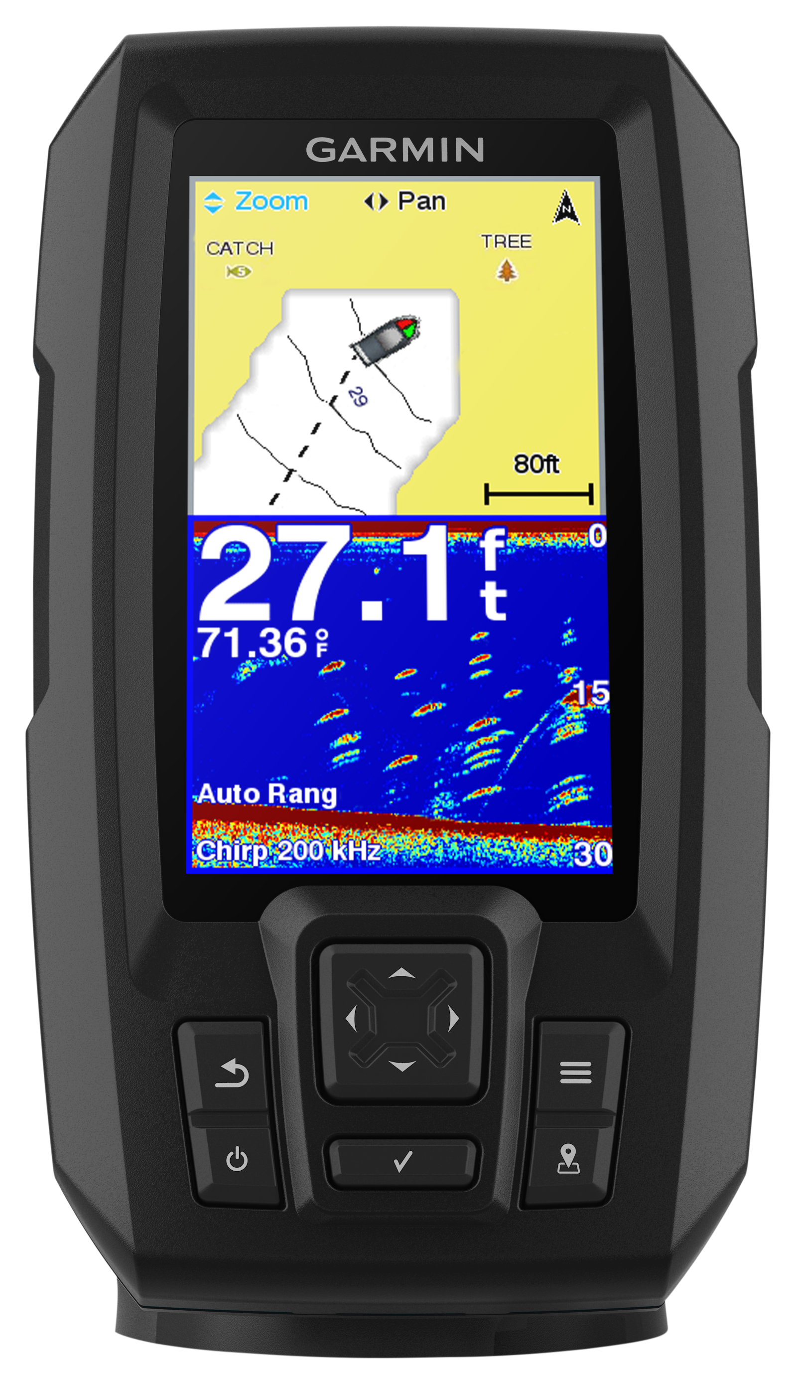 Garmin Striker Plus 4 Dual-Beam Transducer Fish Finder/GPS Combo