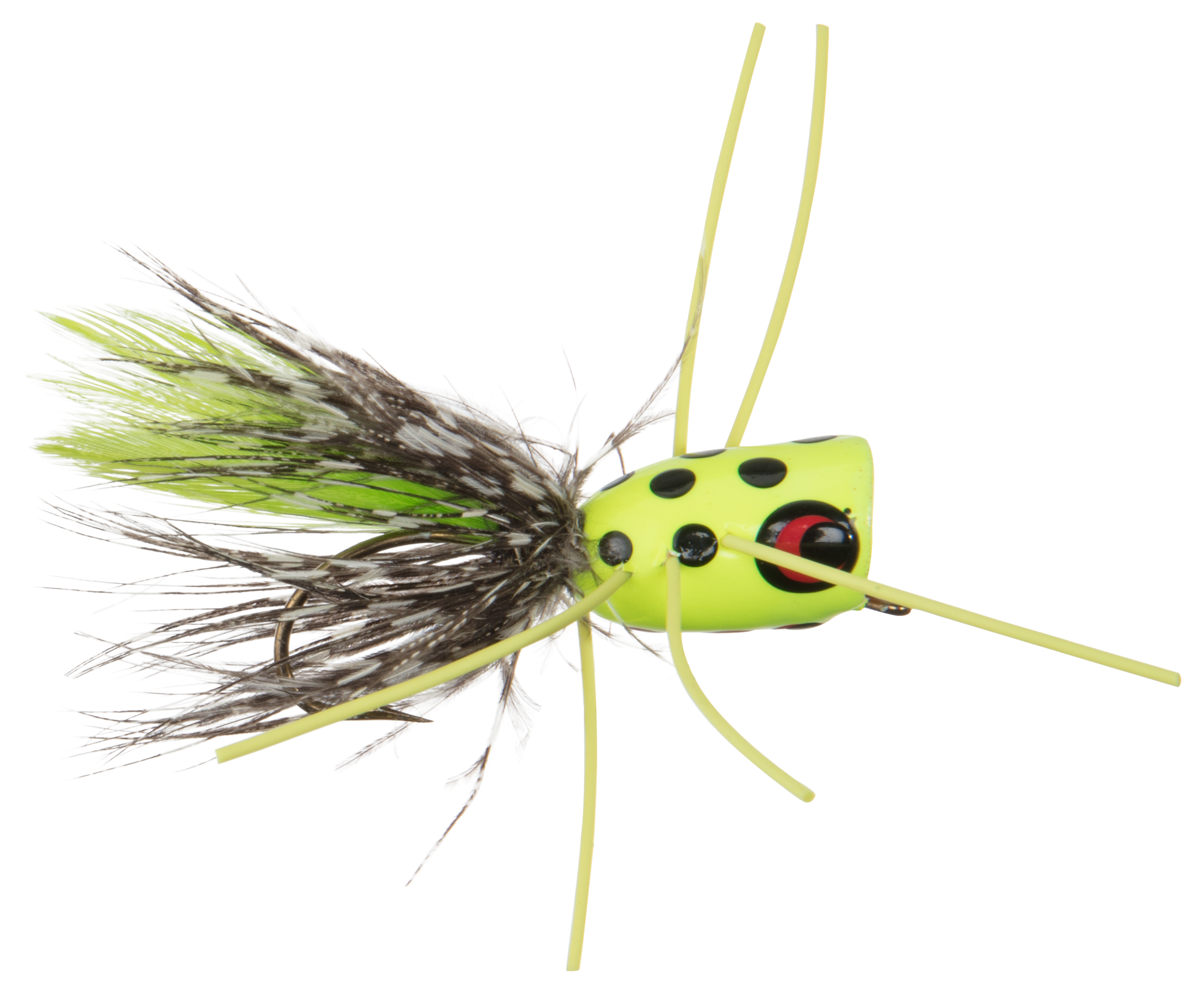 Betts Poka Pop Popper - Chartreuse/Black - 12081705414223-2470355 - Fishing This reverse bullet-shaped cork Betts® Poka Pop sku 12081705414223-2470355