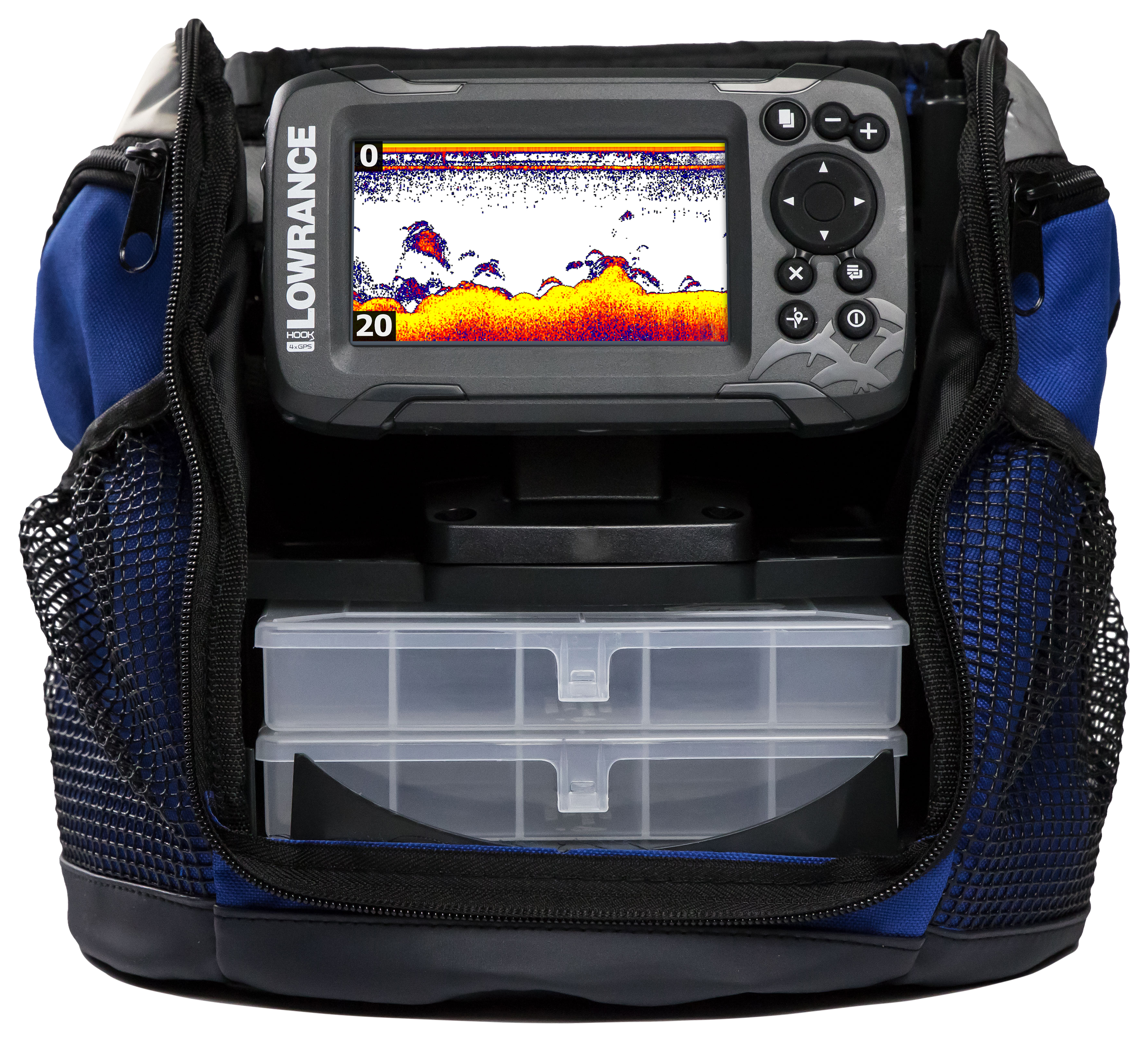 NEW Lowrance Elite-4 GPS/Sonar Combo 4 83-200khz XDucer Base fish finder -  Meridian Safety