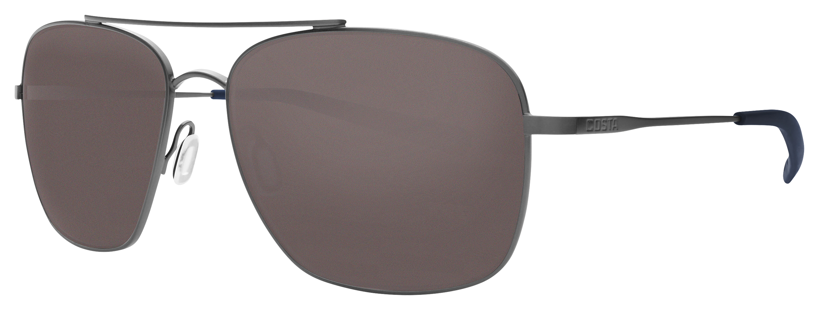 Costa Del Mar Canaveral 580G Polarized Sunglasses - Brushed Gray/Gray