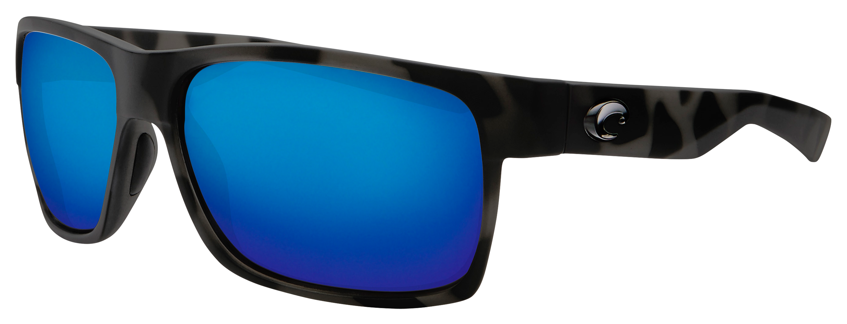 Costa OCEARCH Half Moon 580G Polarized Sunglasses - Tiger Shark/Blue Mirror