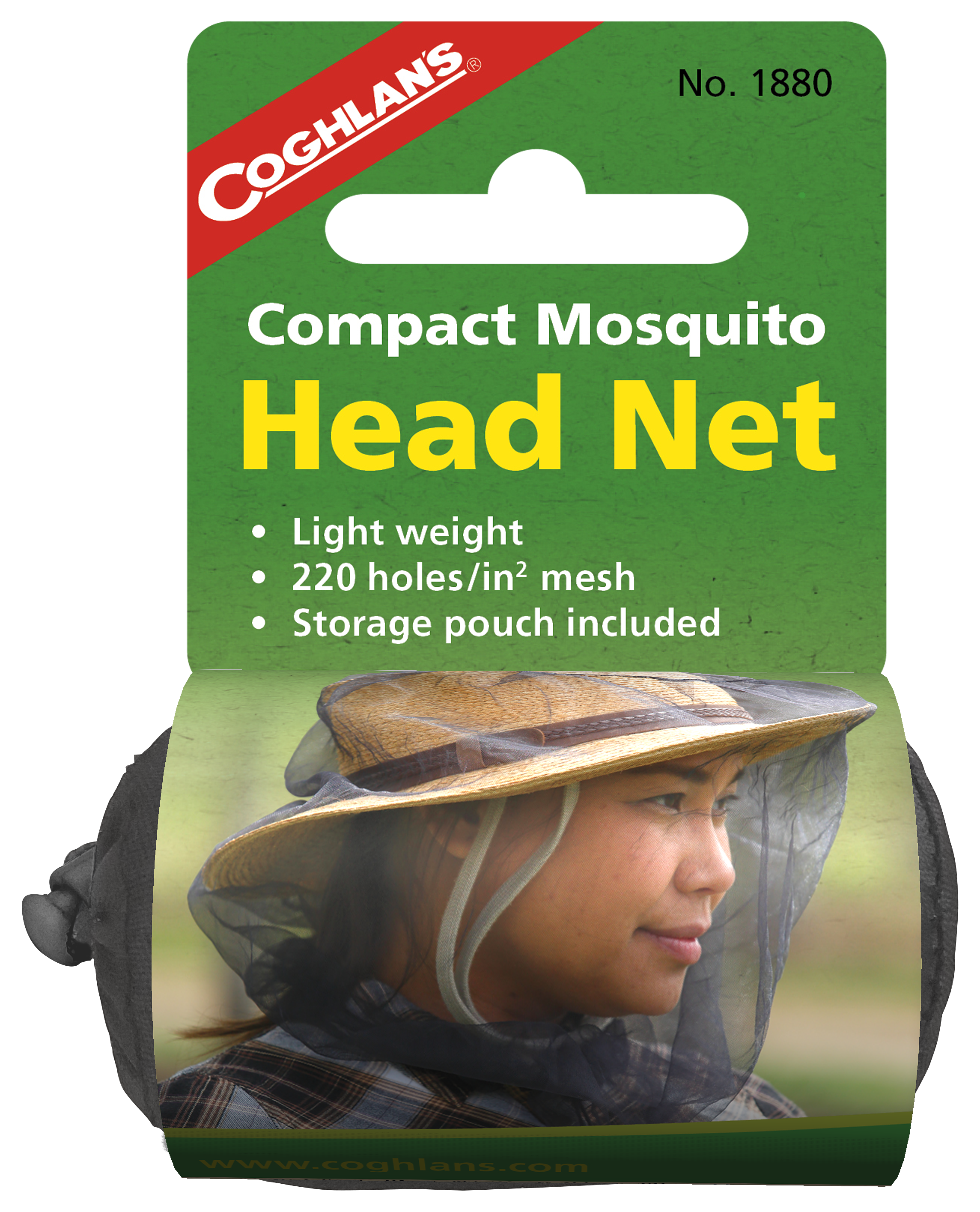 Coghlan's Compact Mosquito Head Net-Single