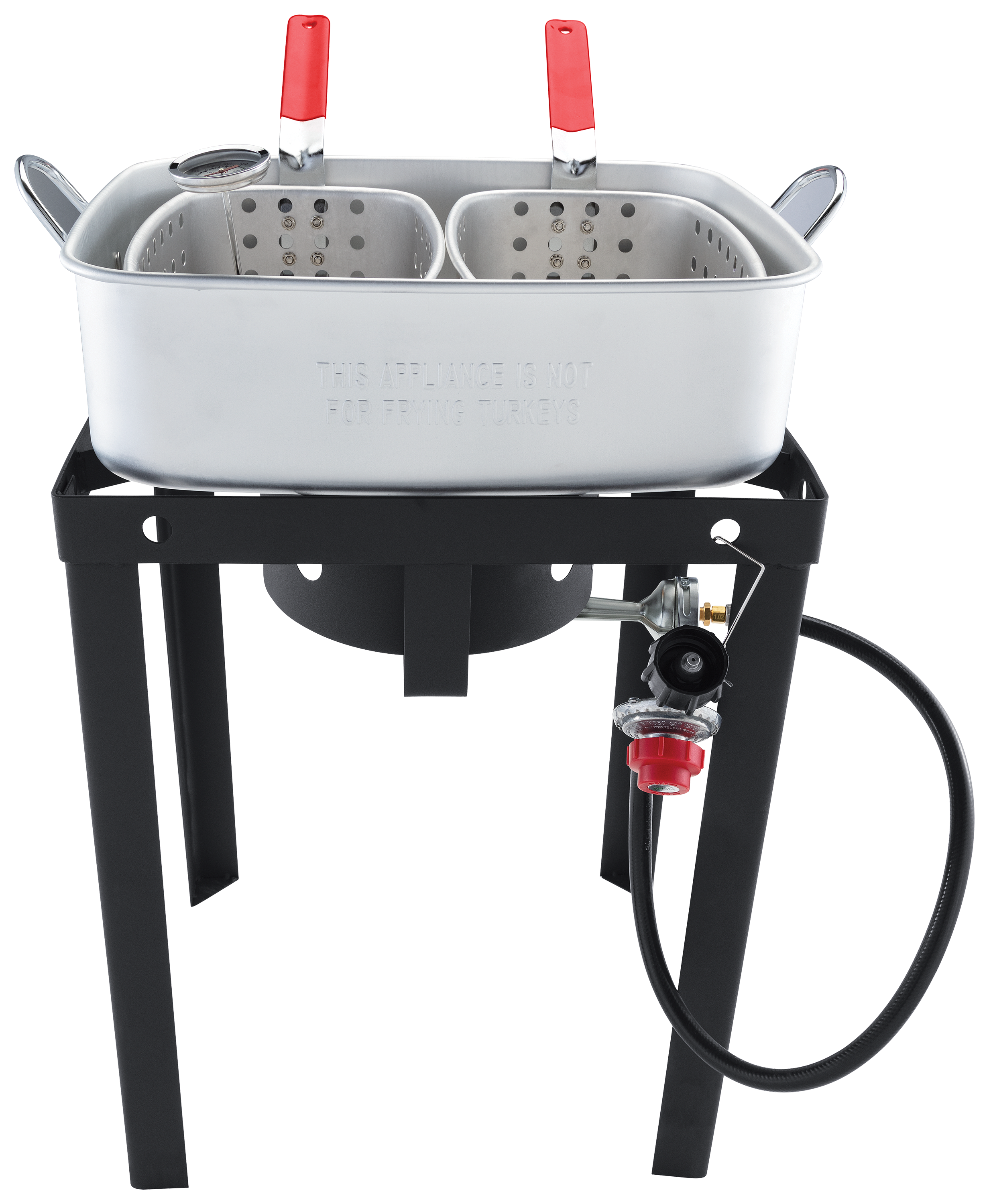 Bass Pro Shops 18-Quart Fish Fryer with Double Basket Set