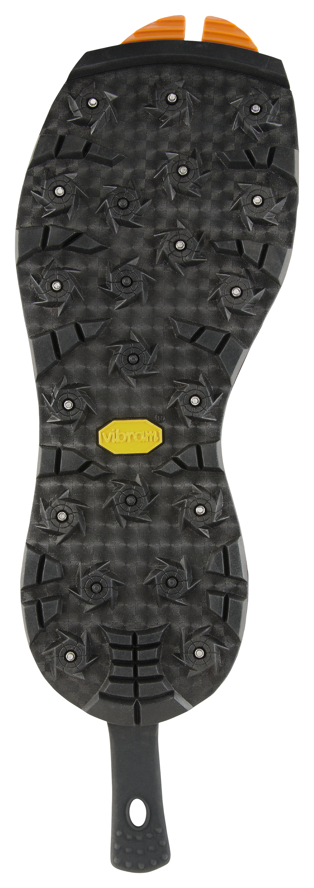 KORKERS OmniTrax v3.0 Studded Vibram Idrogrip, Color: Black/Yellow, Size: 9 (FA3025-09)