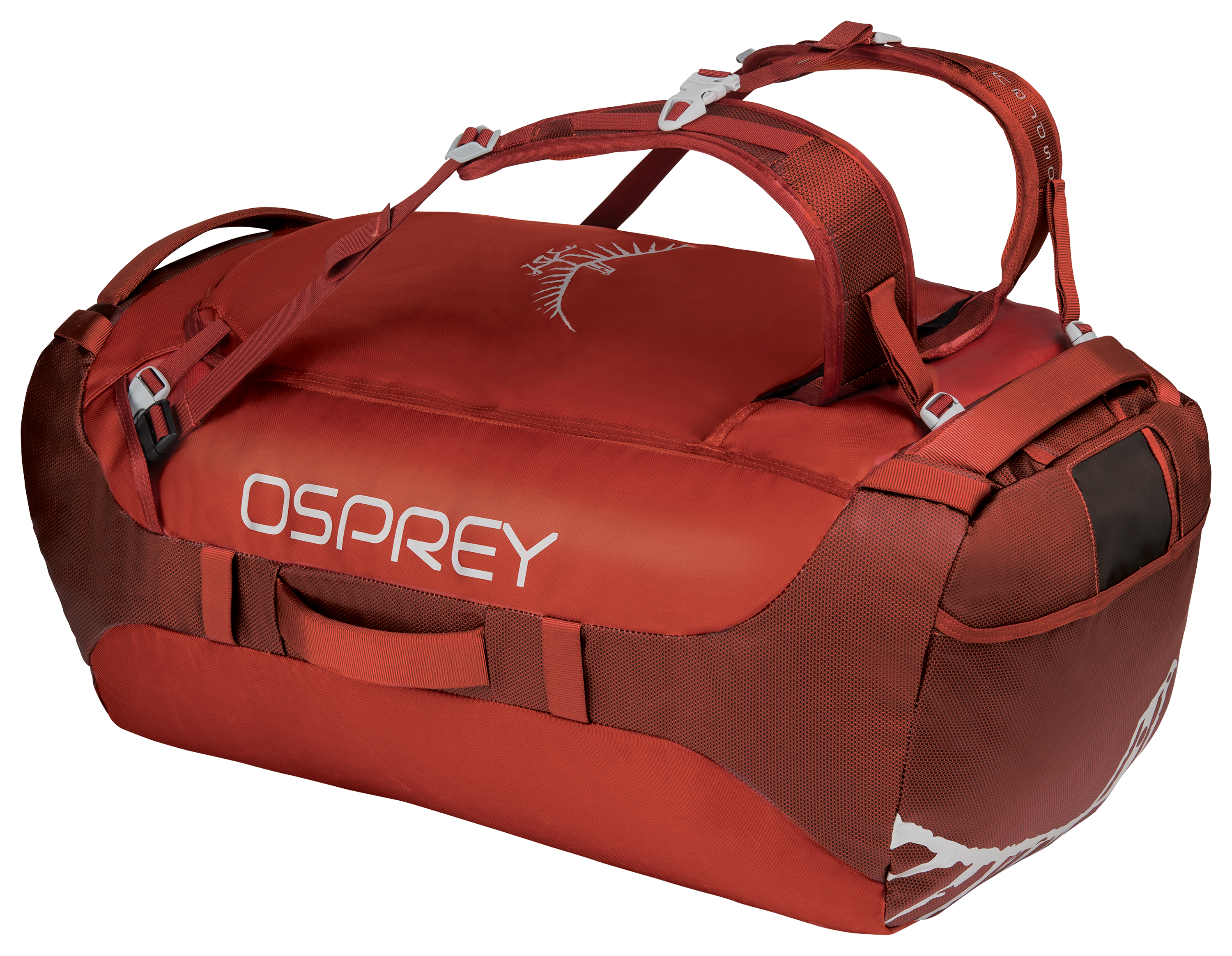 Osprey Transporter 95 Expedition Duffel Bag - Ruffian Red