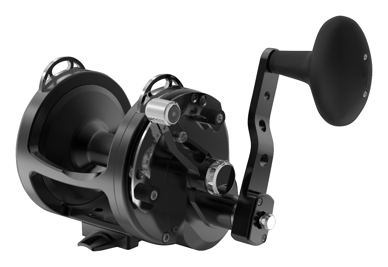 Image of Avet HX Series G2 Raptor Lever Drag Conventional Reel - Black - 5.4:1/1.9:1