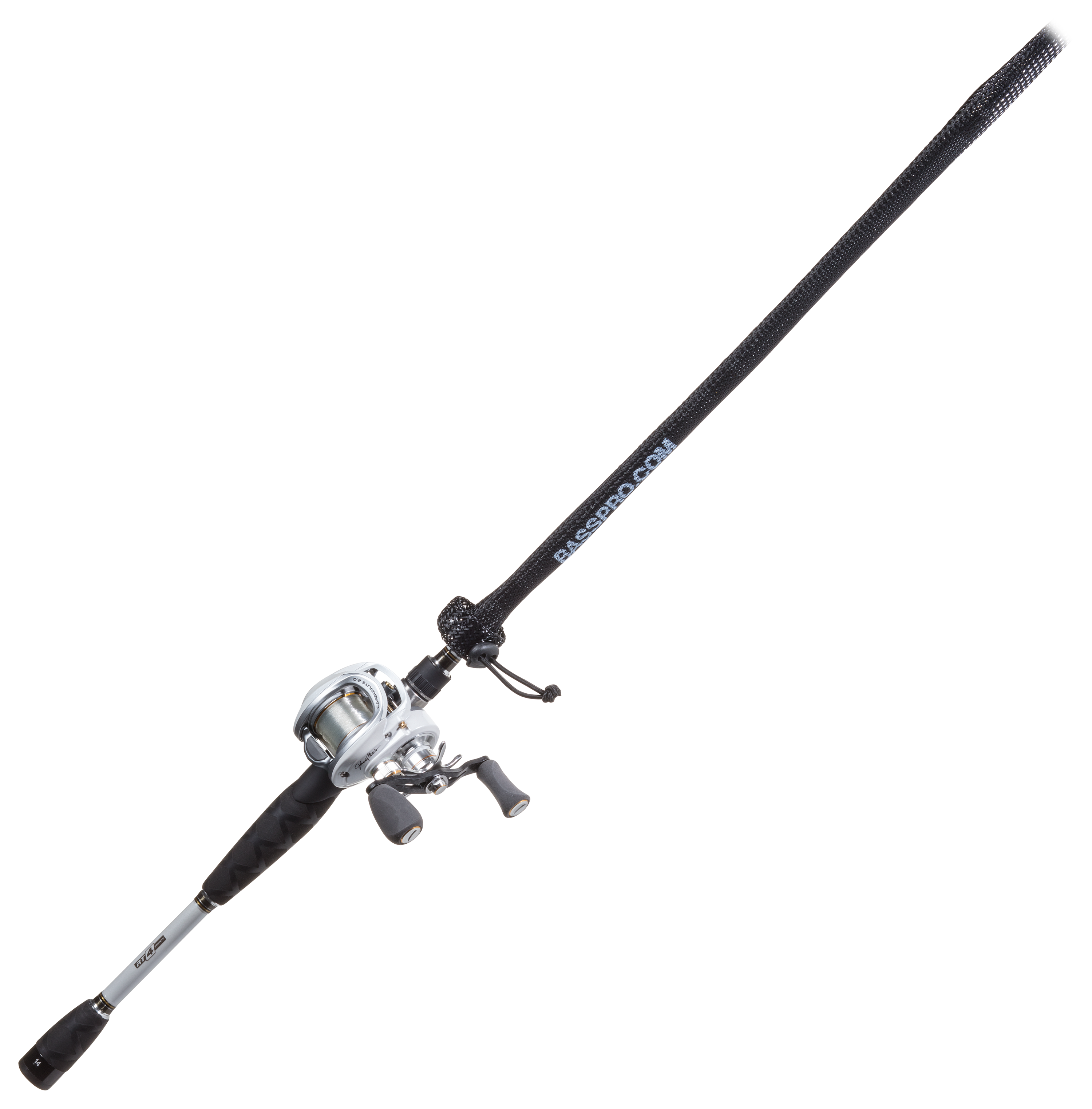 Bass Pro Shops XTS Baitcast Rod Sock - 610-76 - Black