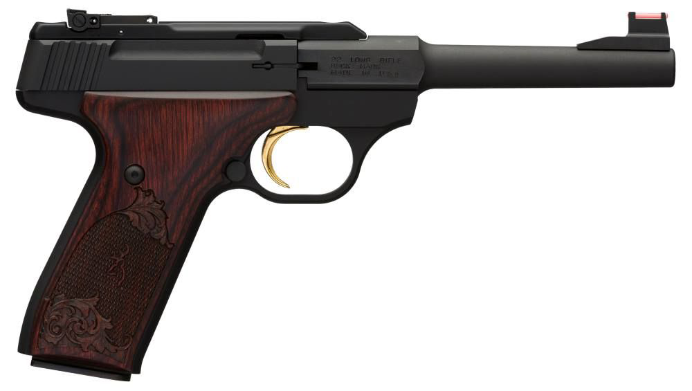 Browning Buck Mark Challenge Rosewood Rimfire SemiAuto Pistol
