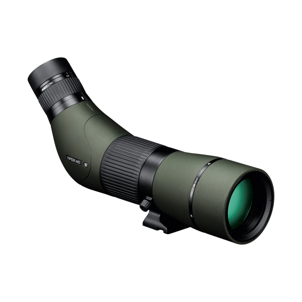 Vortex Viper HD Spotting Scope - Green Black - 15x45x65mm - Angled