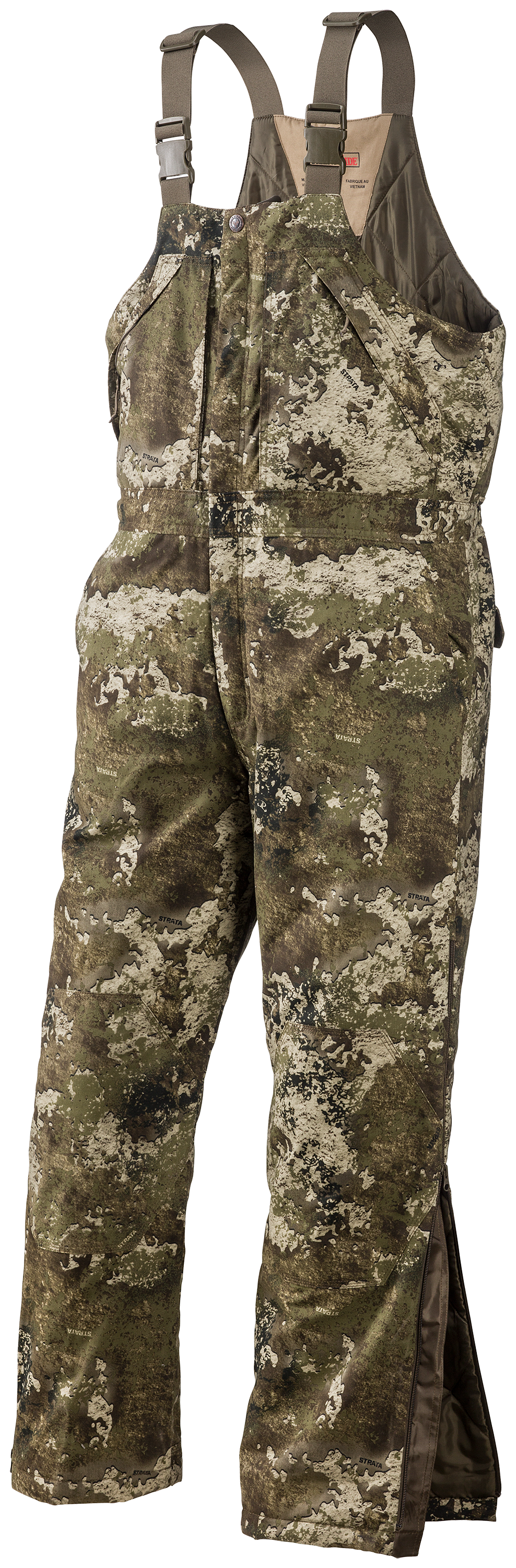 RedHead Insulated Silent-Hide Bibs for Men - TrueTimber Strata - XLT