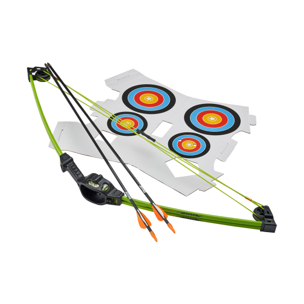Bear Archery Spark Youth Compound Bow Set - Fluorescent Green