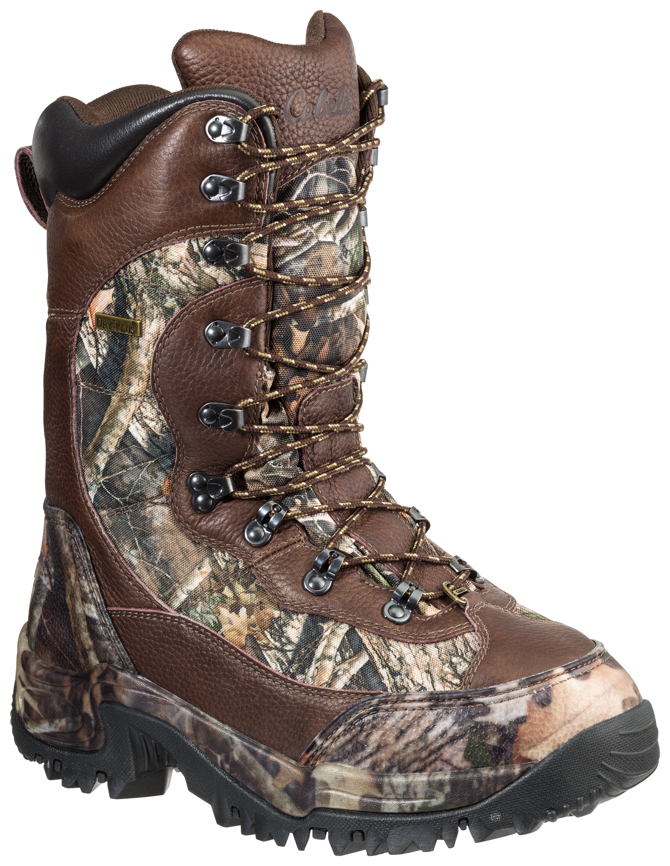 Cabela's Inferno Insulated Waterproof Hunting Boots for Men - Brown/TrueTimber Kanati - 8M