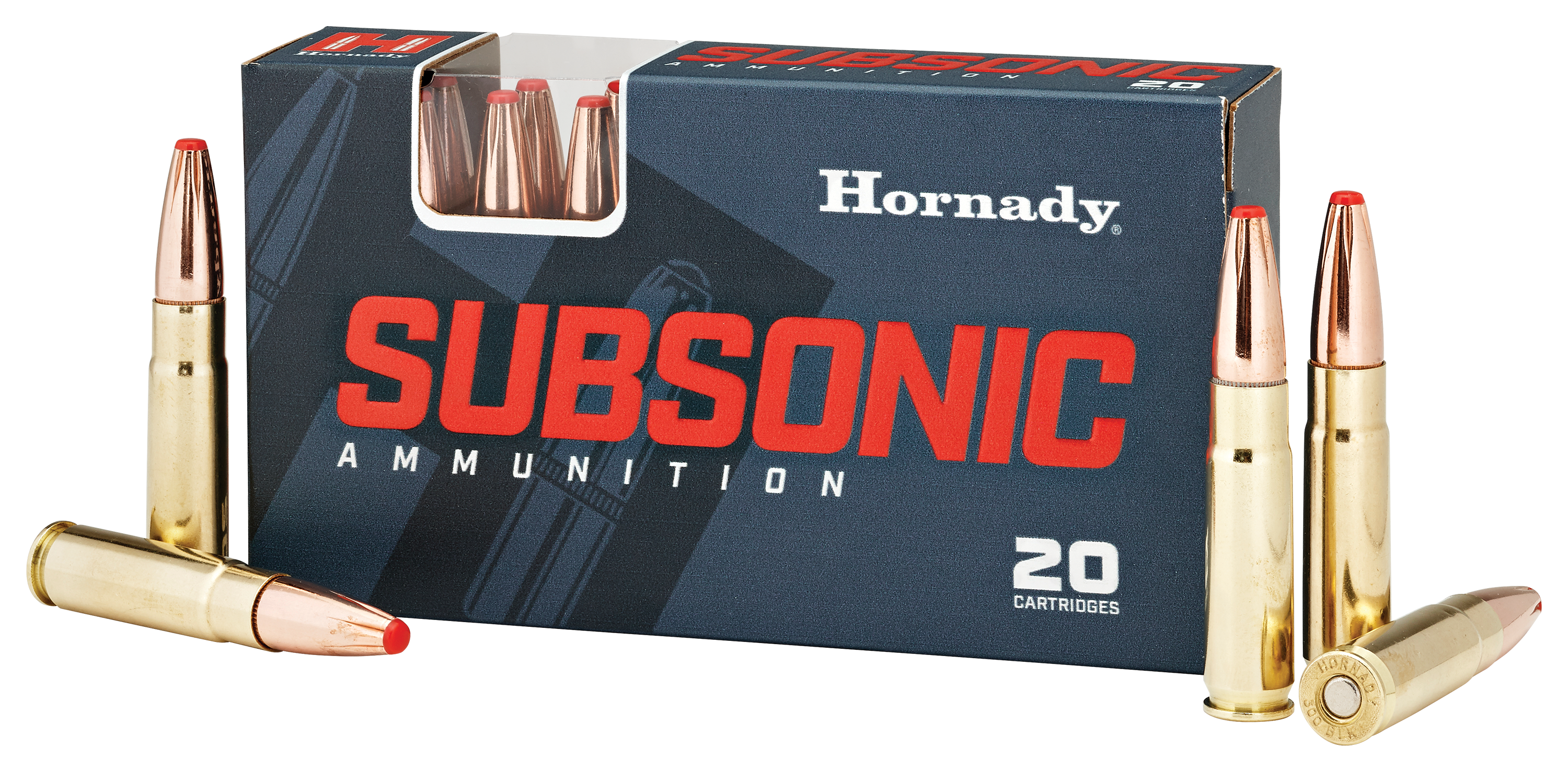 Hornady Subsonic .300 Blk 190 Grain SUB-X Rifle Ammunition