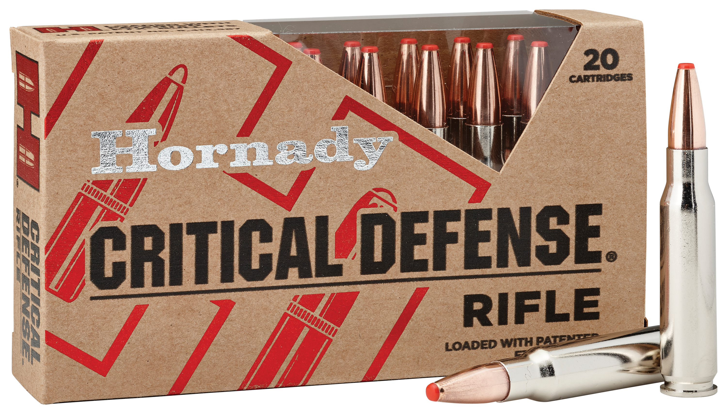 Hornady Critical Defense .308 Win 155 Grain FTX Rifle Ammo