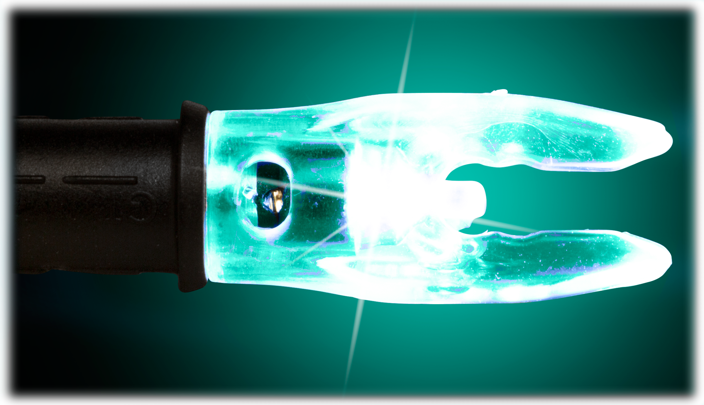 Nockturnal Universal Fit Lighted Nocks - Blue/Green - 3 pack