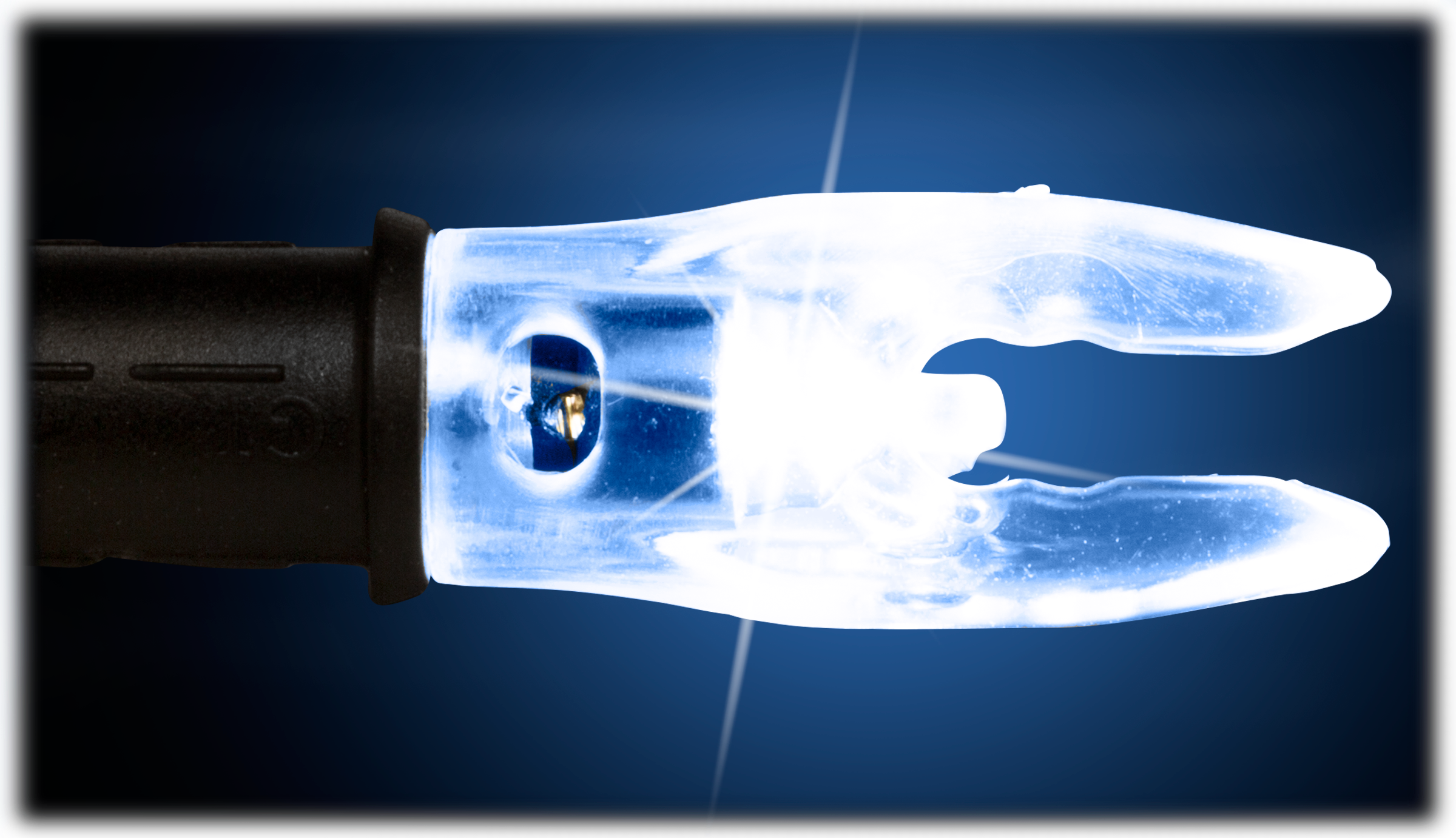 Nockturnal Universal Fit Lighted Nocks - Blue - 3 pack - 100015912-2505398 - Lighting See your shots path and find more arrows in fading sku 100015912-2505398