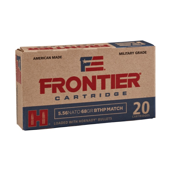 Frontier 5.56x45mm NATO 68 Grain Centerfire Rifle Ammo