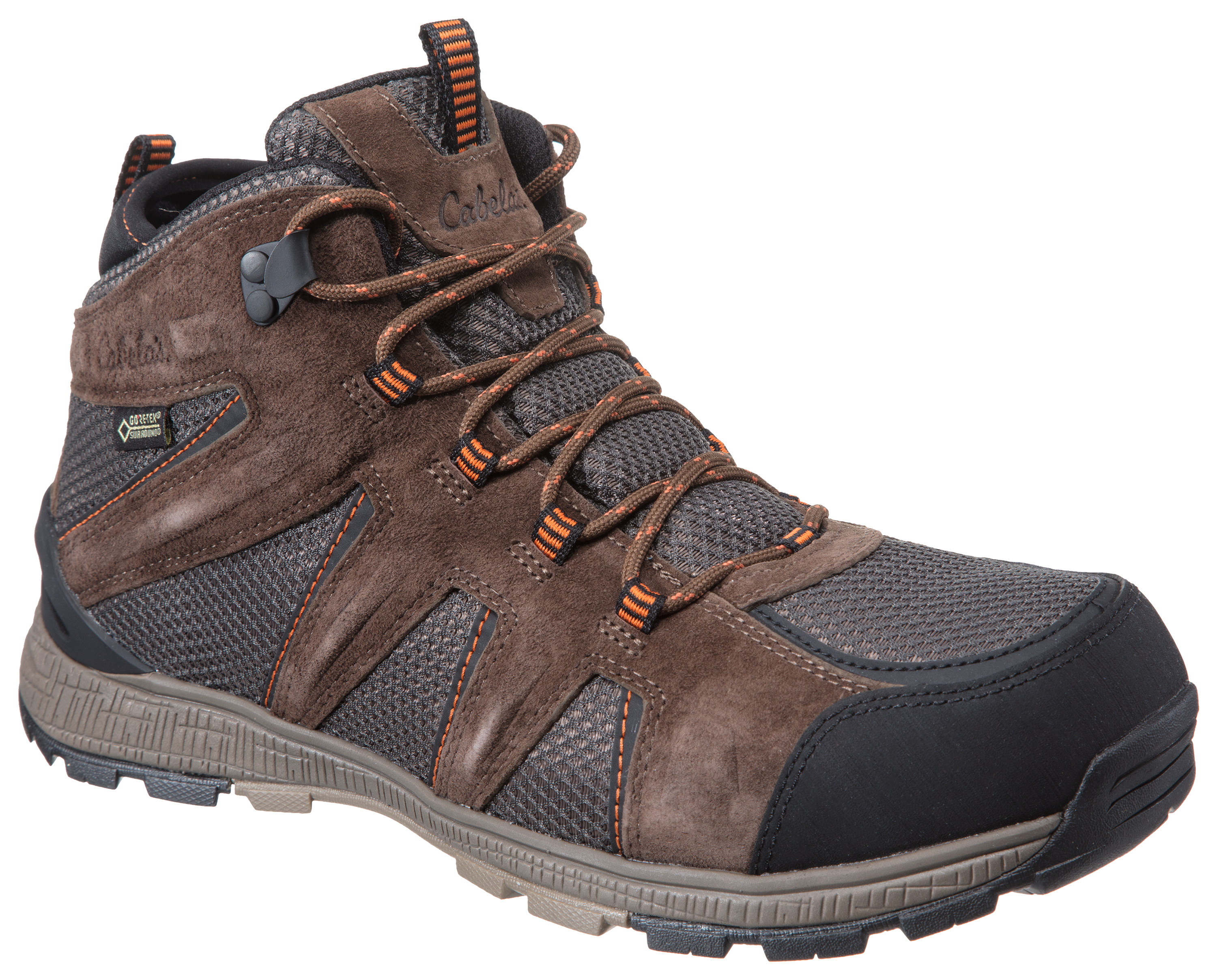 Cabela's 360 Mid GORE-TEX Hiking Boots for Men - Teak - 8M