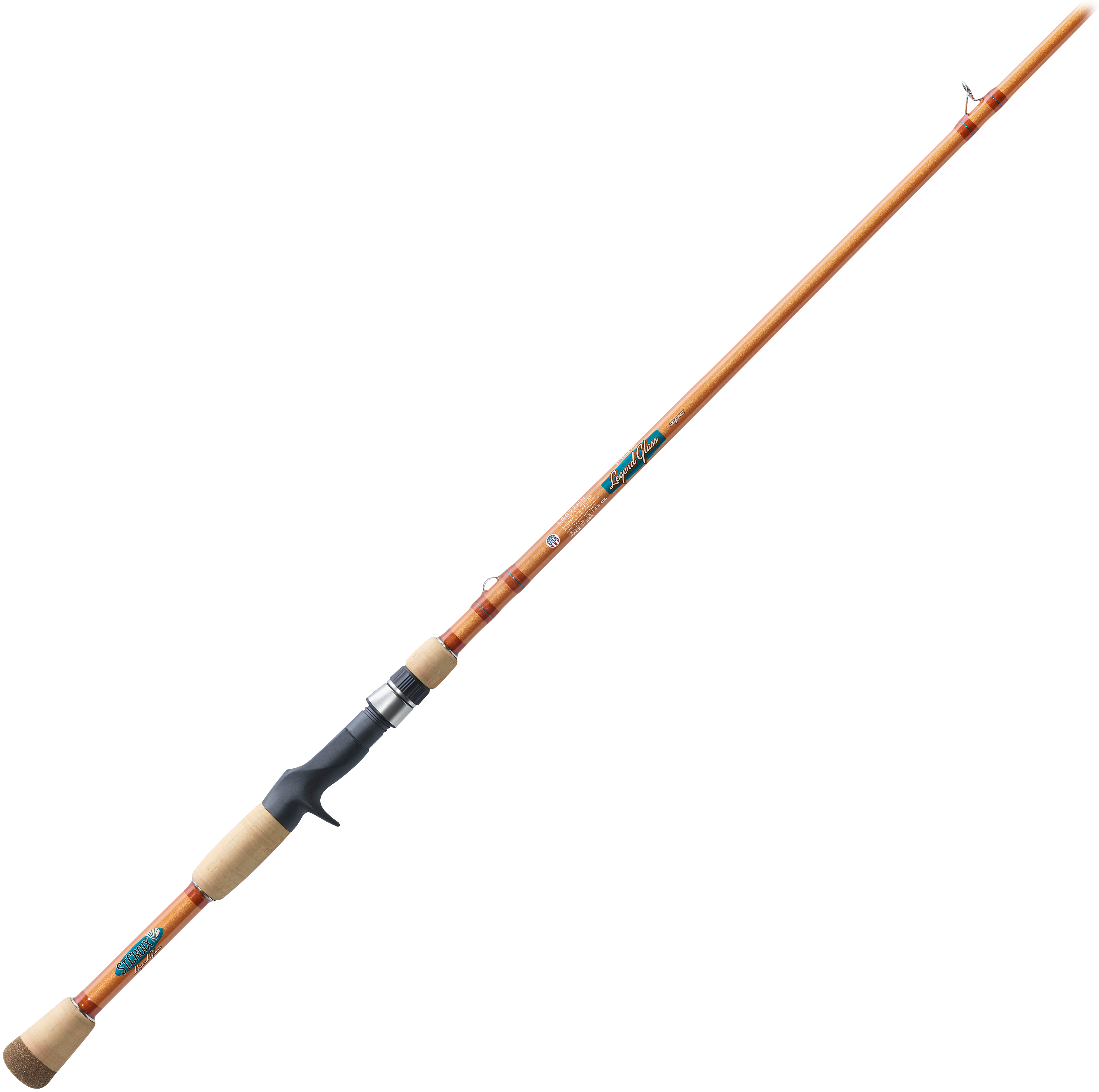 Image of "St. Croix Legend Glass Casting Rod - 7'2"" - Medium"