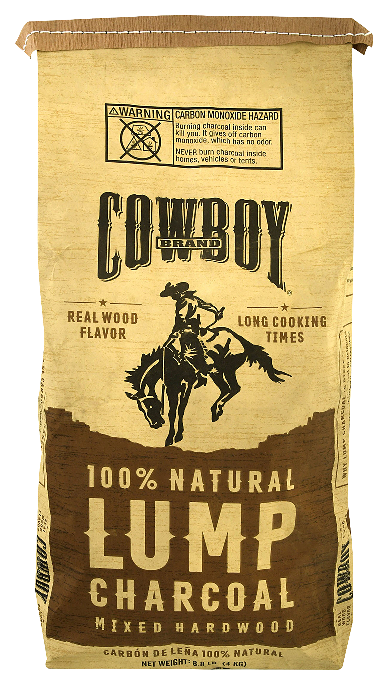 Cowboy Hardwood Lump Charcoal - 8.8 lbs.