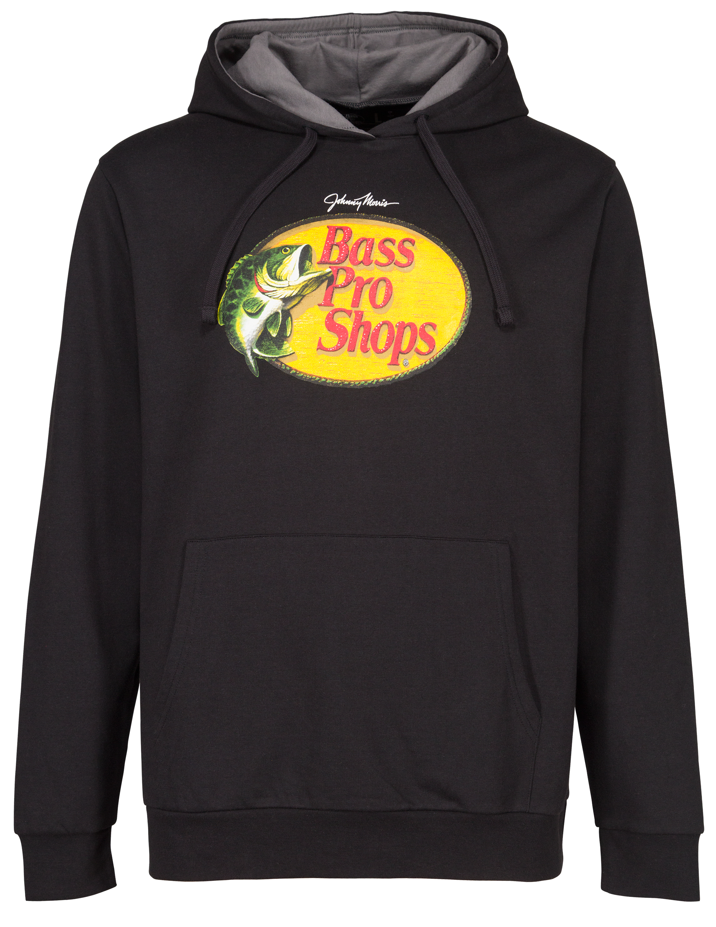 Bass Pro Shops Woodcut Long-Sleeve T-Shirt for Men - Moss Heather - XL