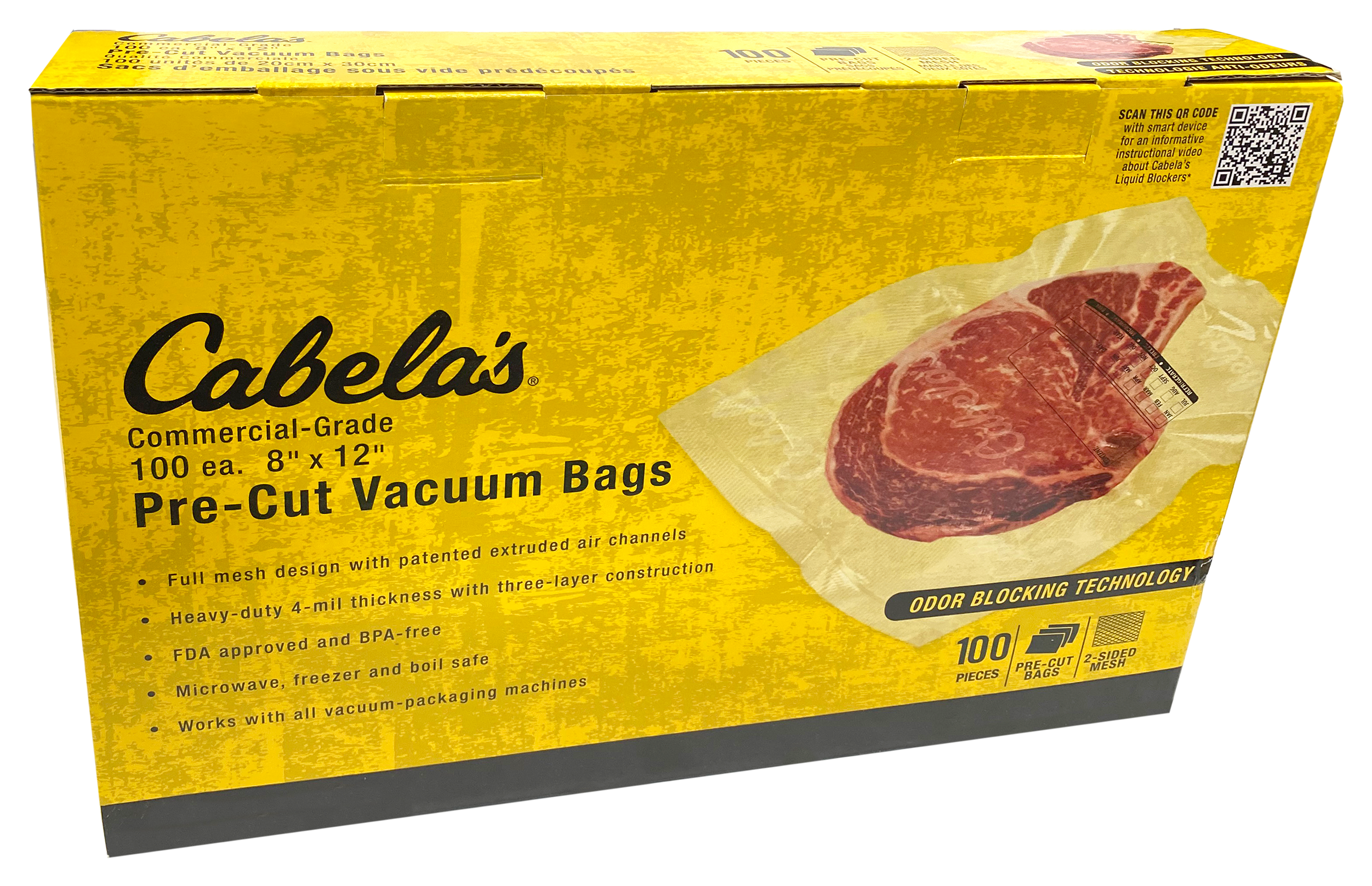 Cabela's Commercial Grade Cut To Size Vacuum Sealer Bag Rolls