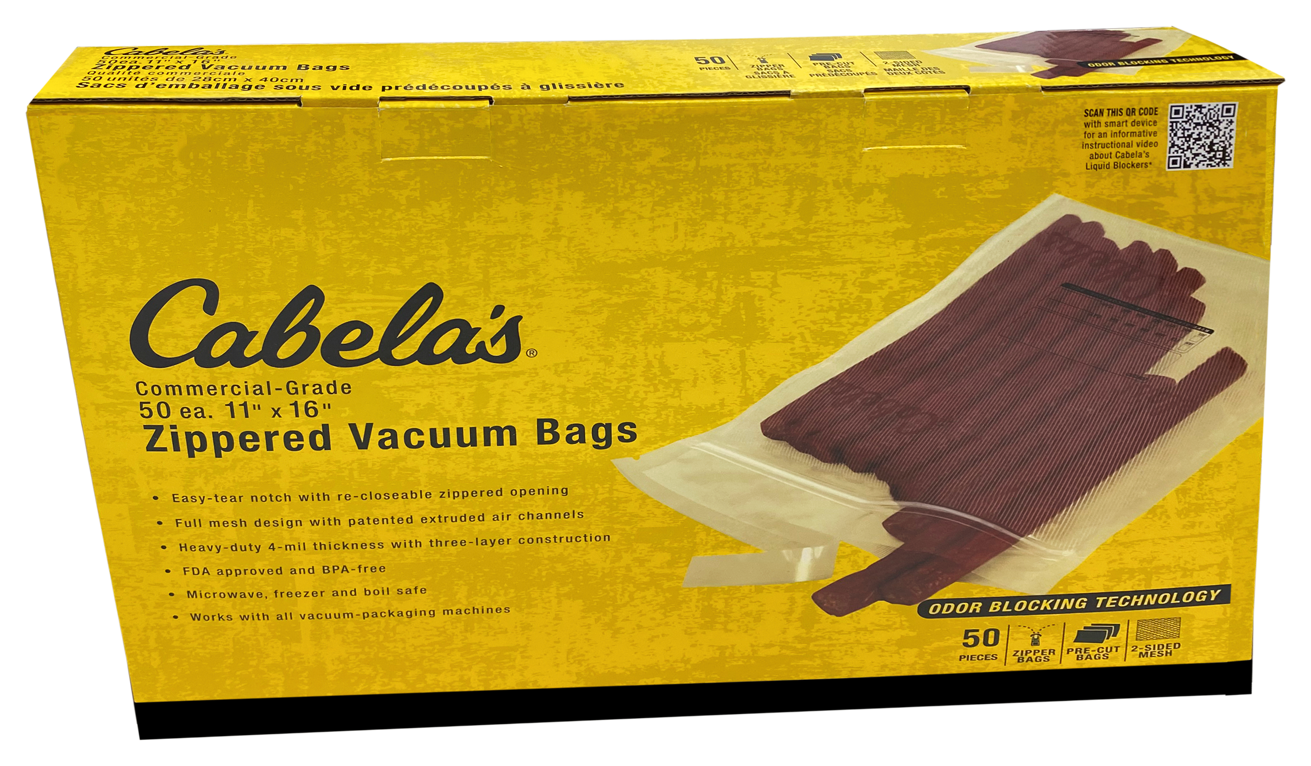 Cabela's Pre-Cut Commercial Grade Vacuum Sealer Bags